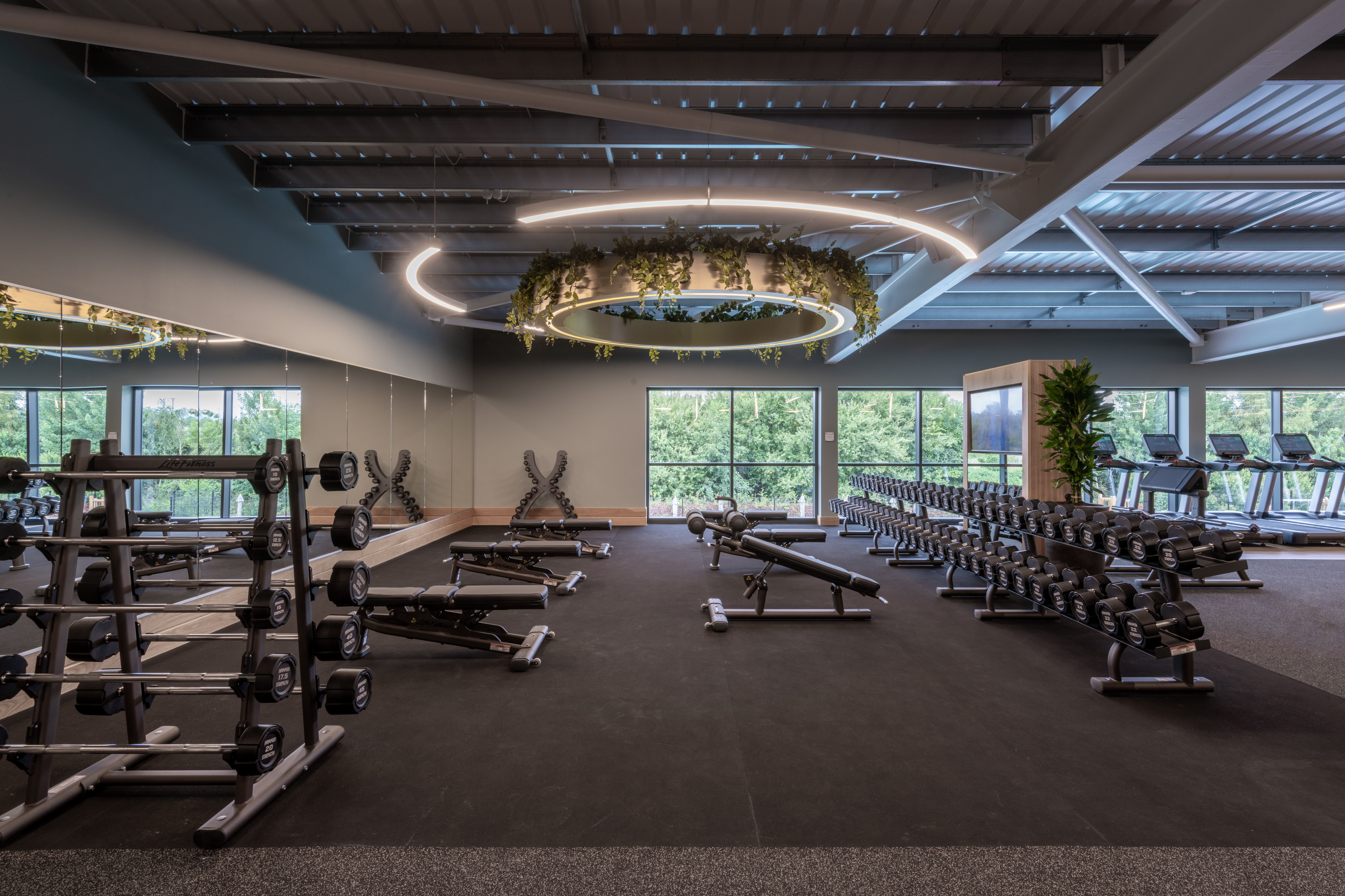 The gym at Edinburgh Shawfair