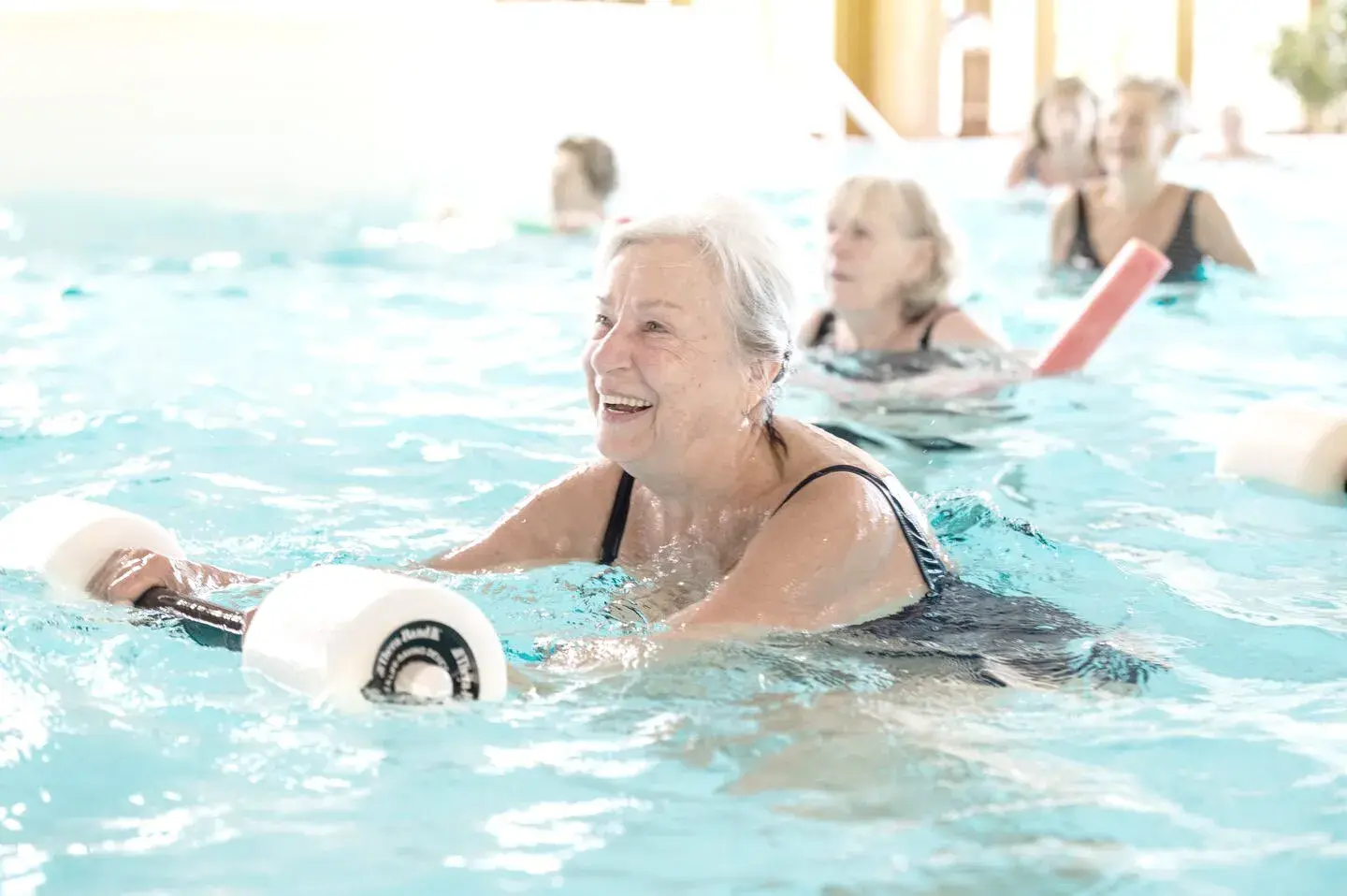 Swimmer in a David Lloyd Clubs pool