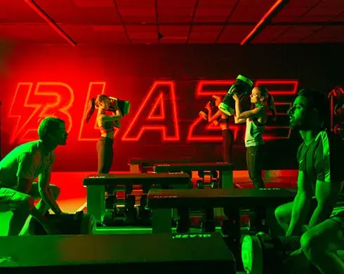 Blaze fitness class