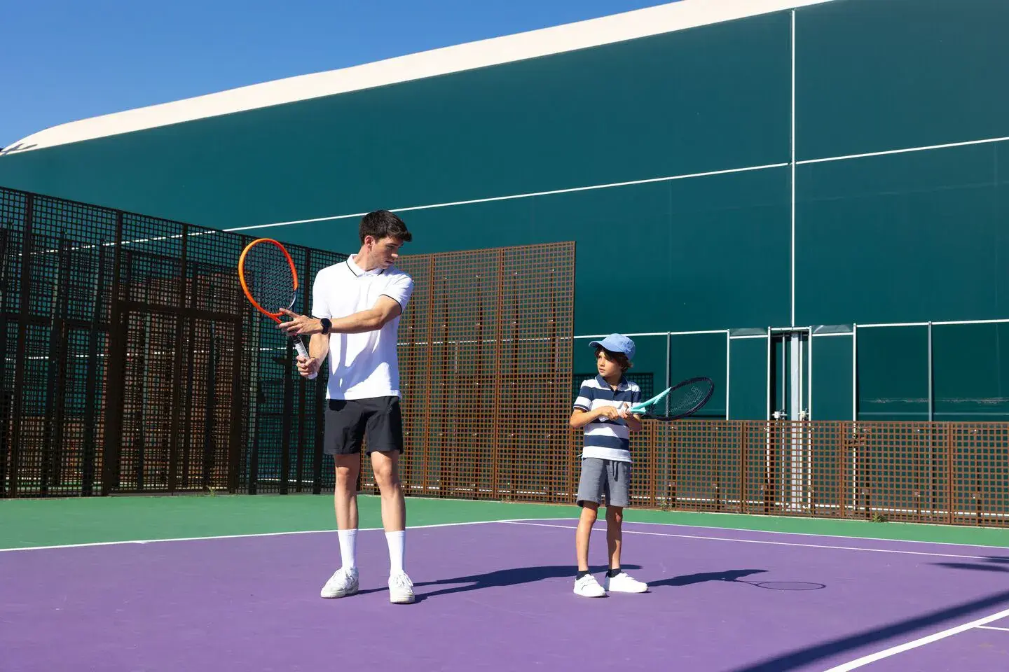 Tennis coaching