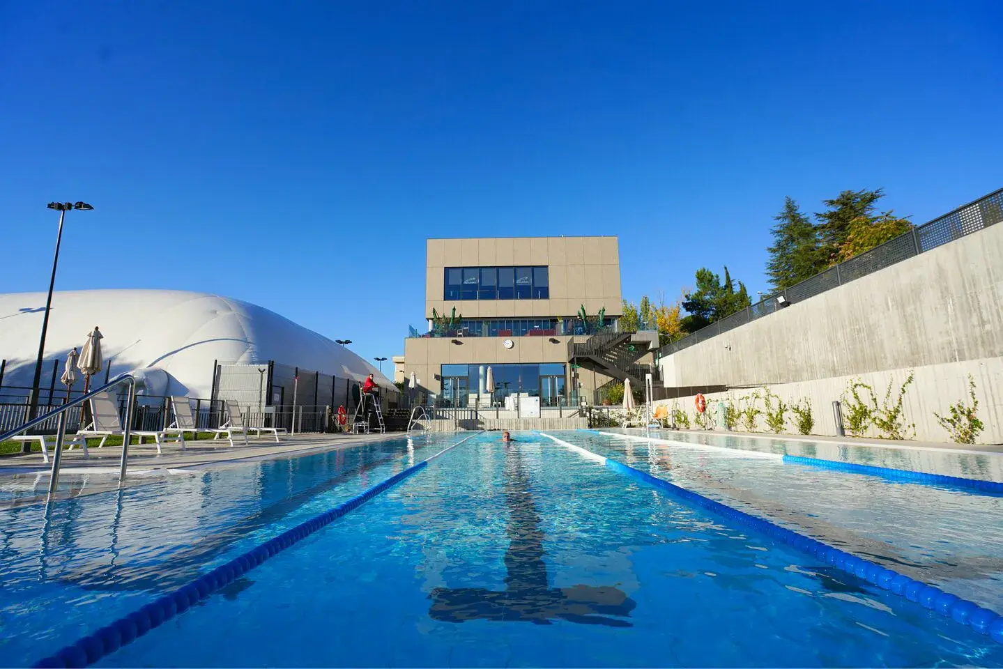 Outdoor swimming pool