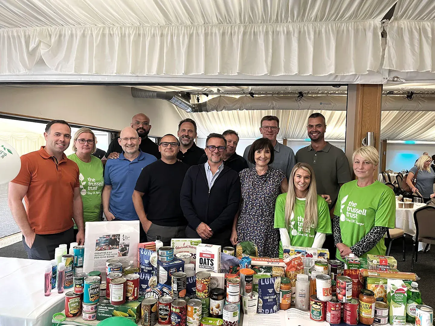 Food collection Trussell trust