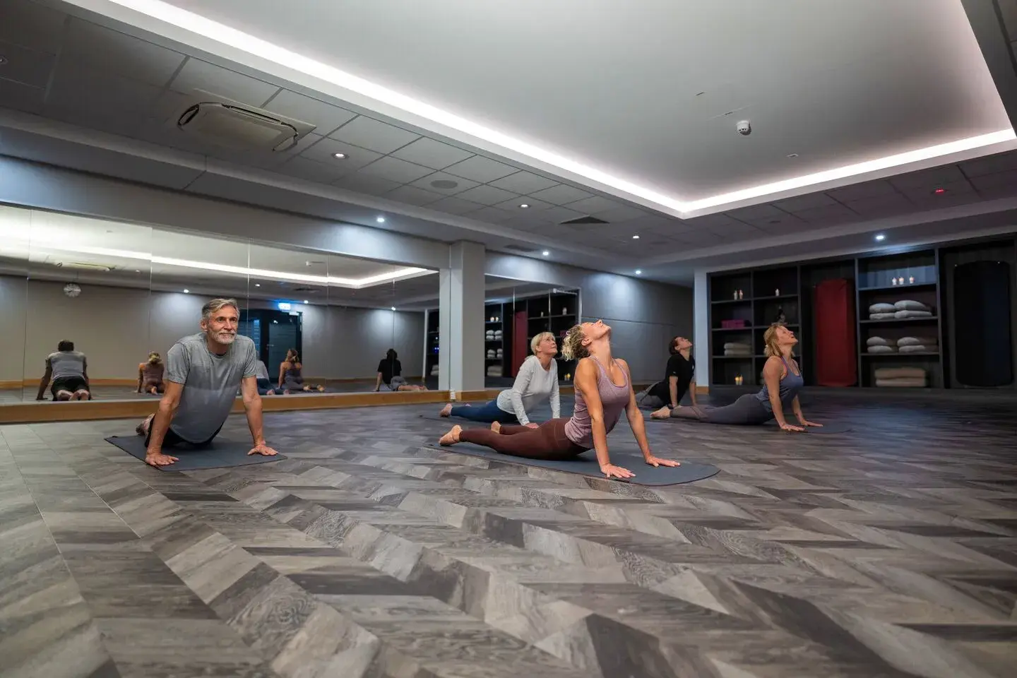 Pilates class