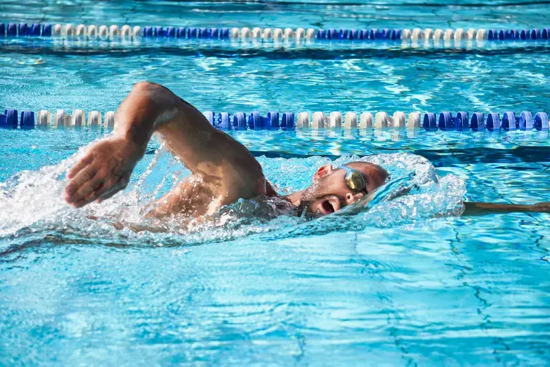 Image of swimmer at David Lloyd Clubs