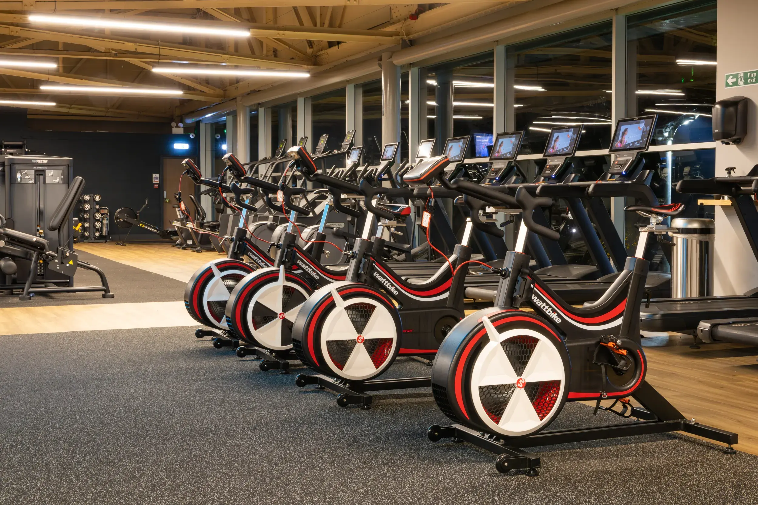 Bikes at David Lloyd Liverpool Speke
