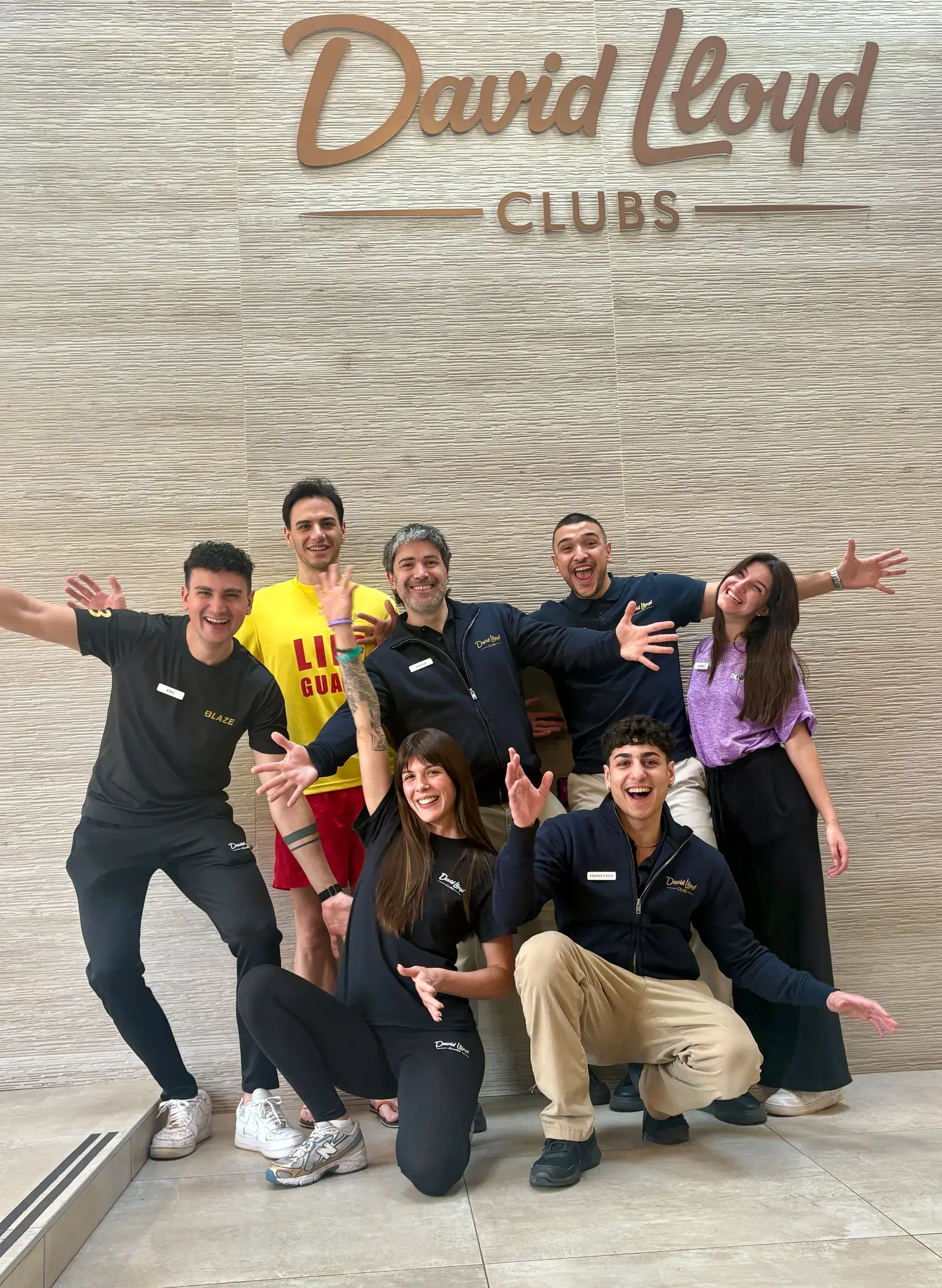 Il team dei David Lloyd Clubs