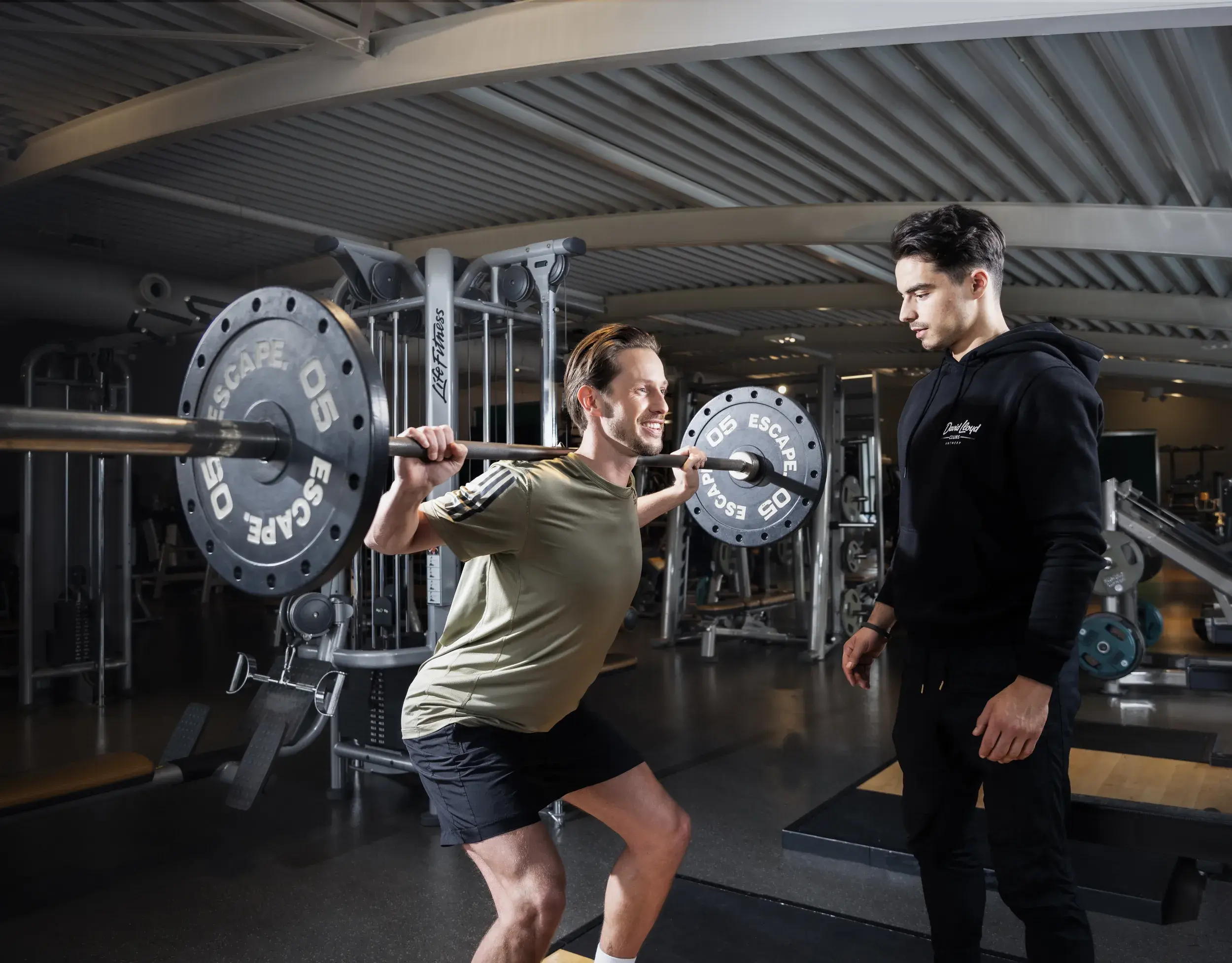 The gym at Antwerp