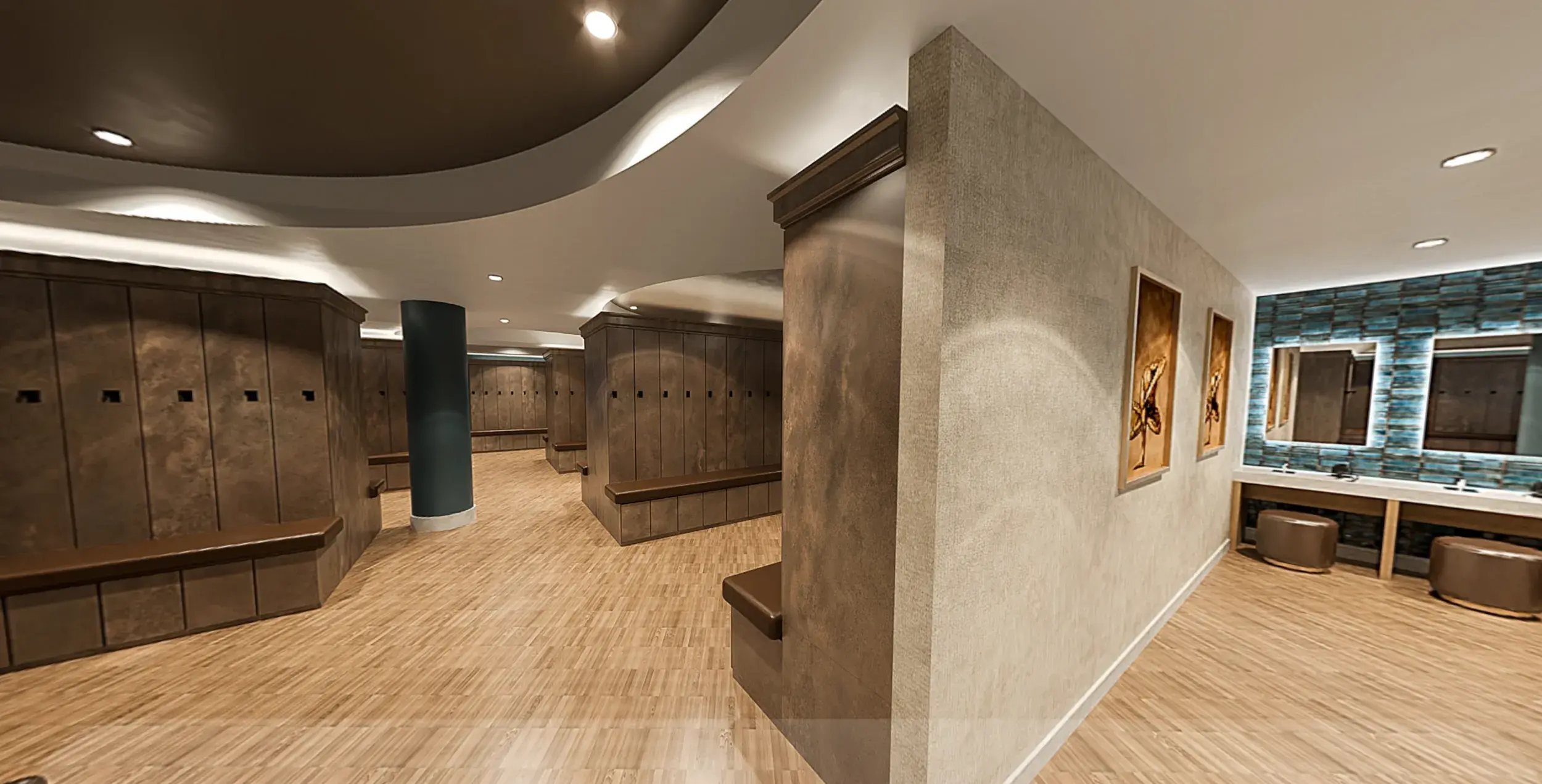 Facelift der Umkleiden