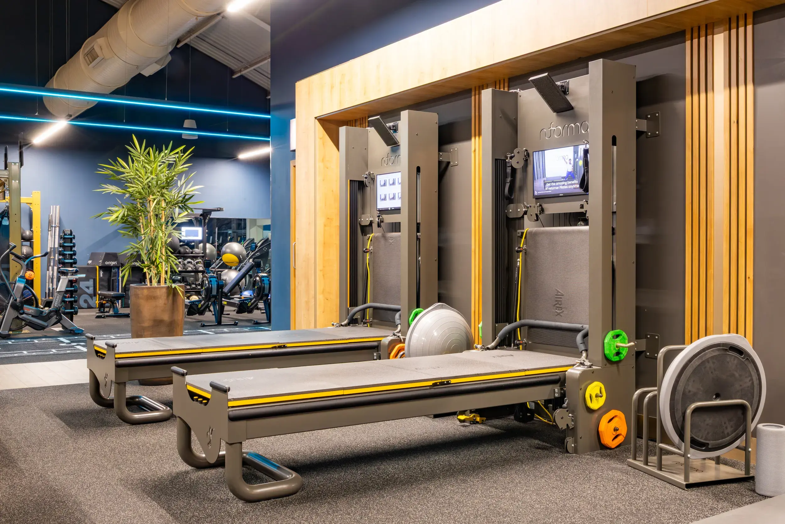 The gym at David Lloyd Oxford