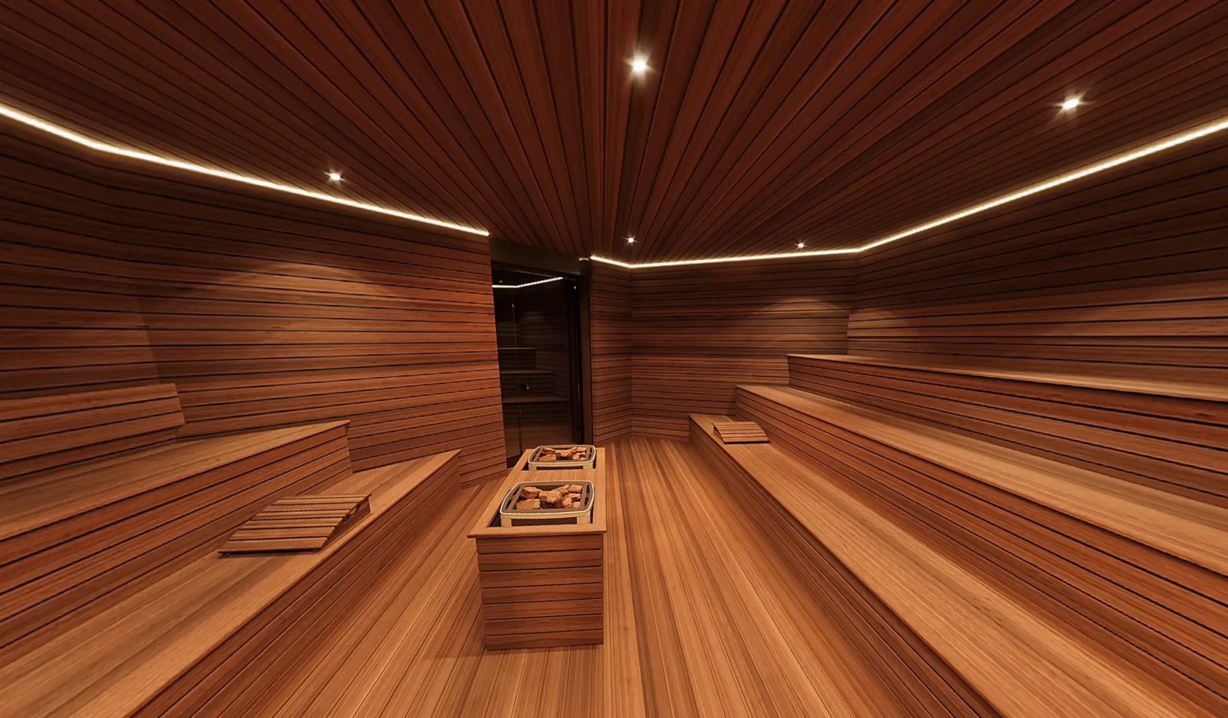 The sauna at Alstertal