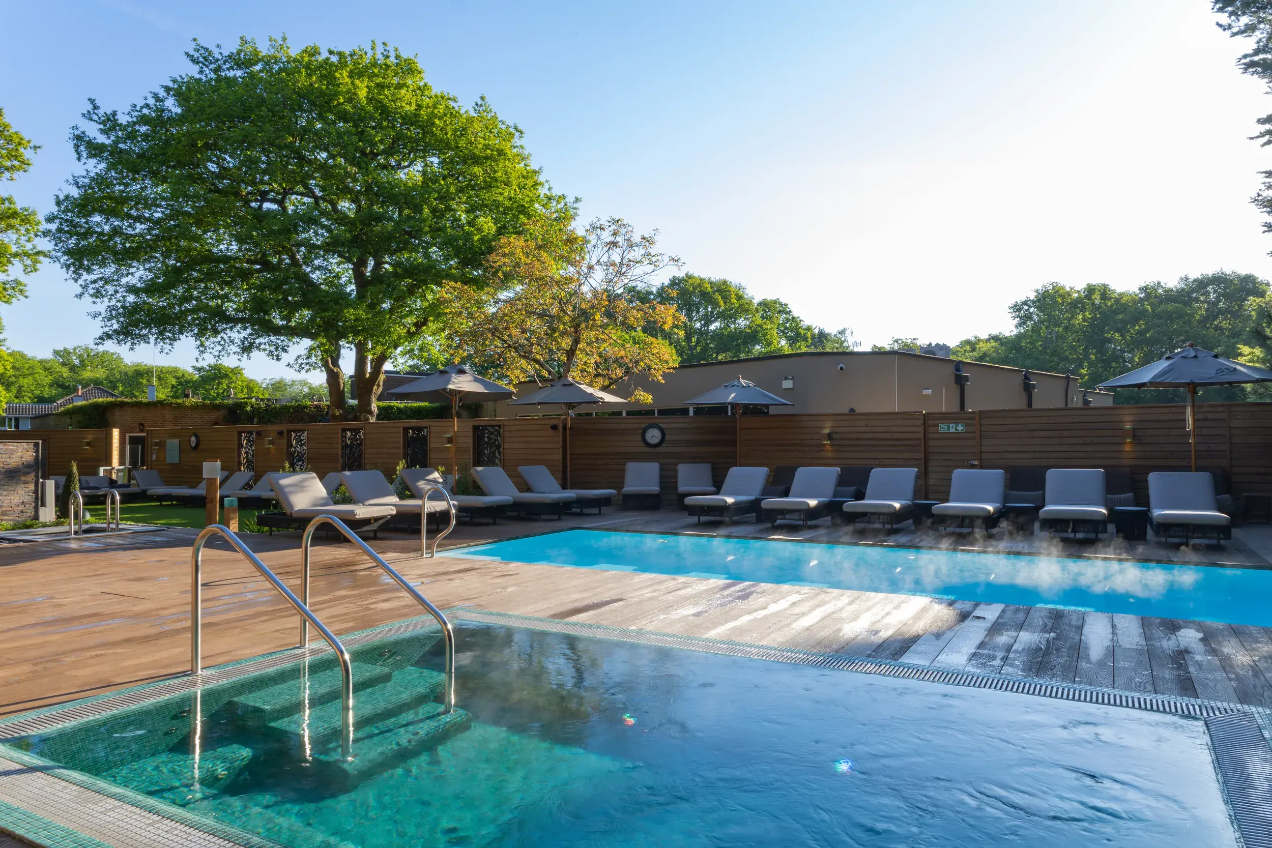 Outdoor pools