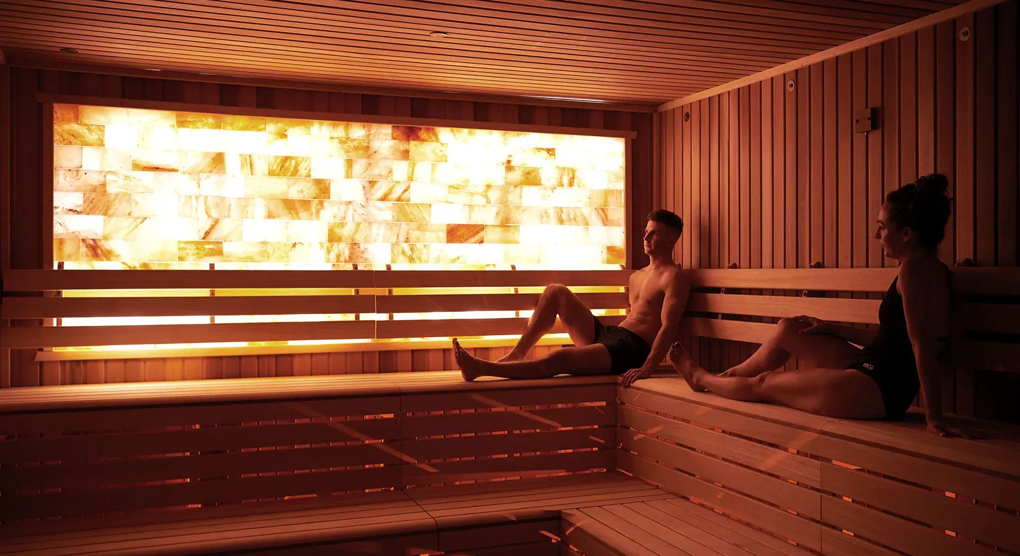 Himalayan salt sauna