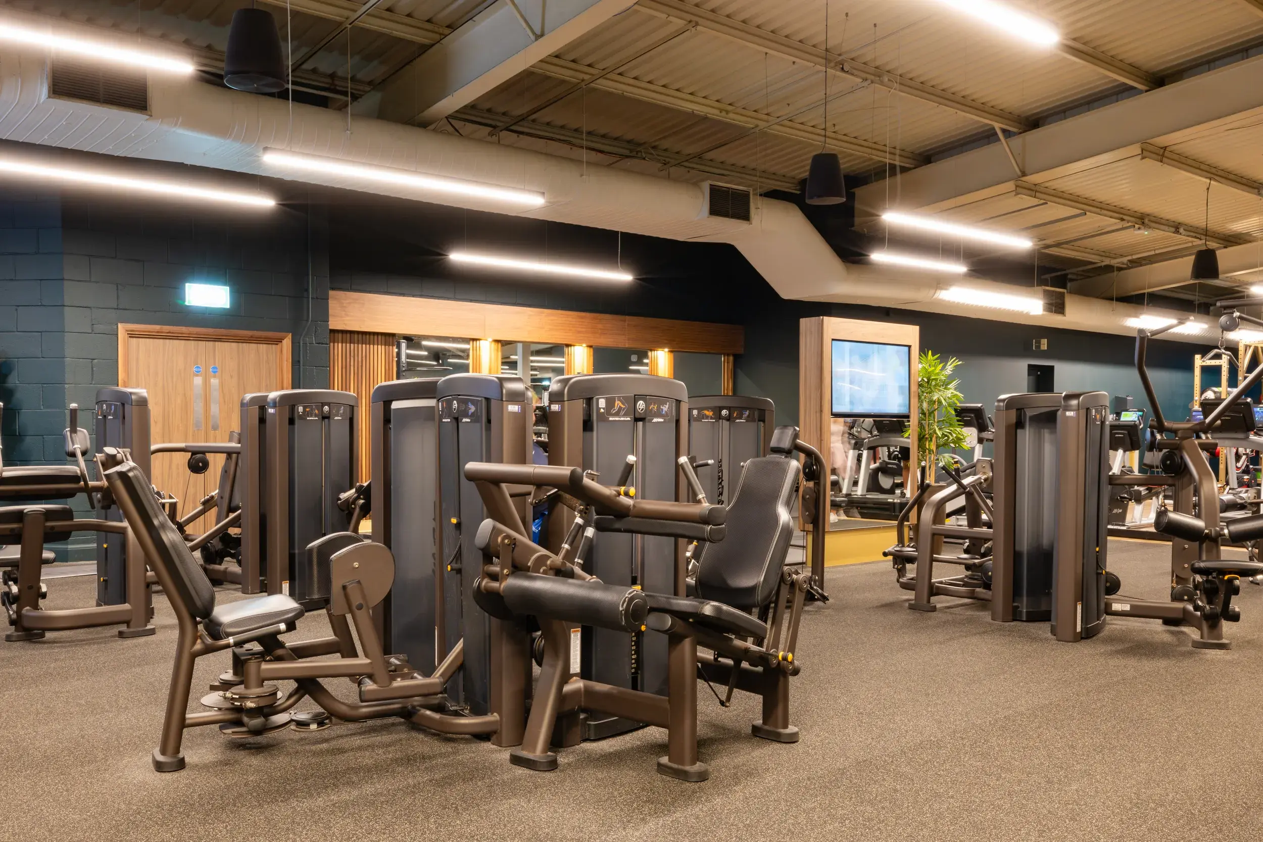 A weighted sled and functional training gym equipment