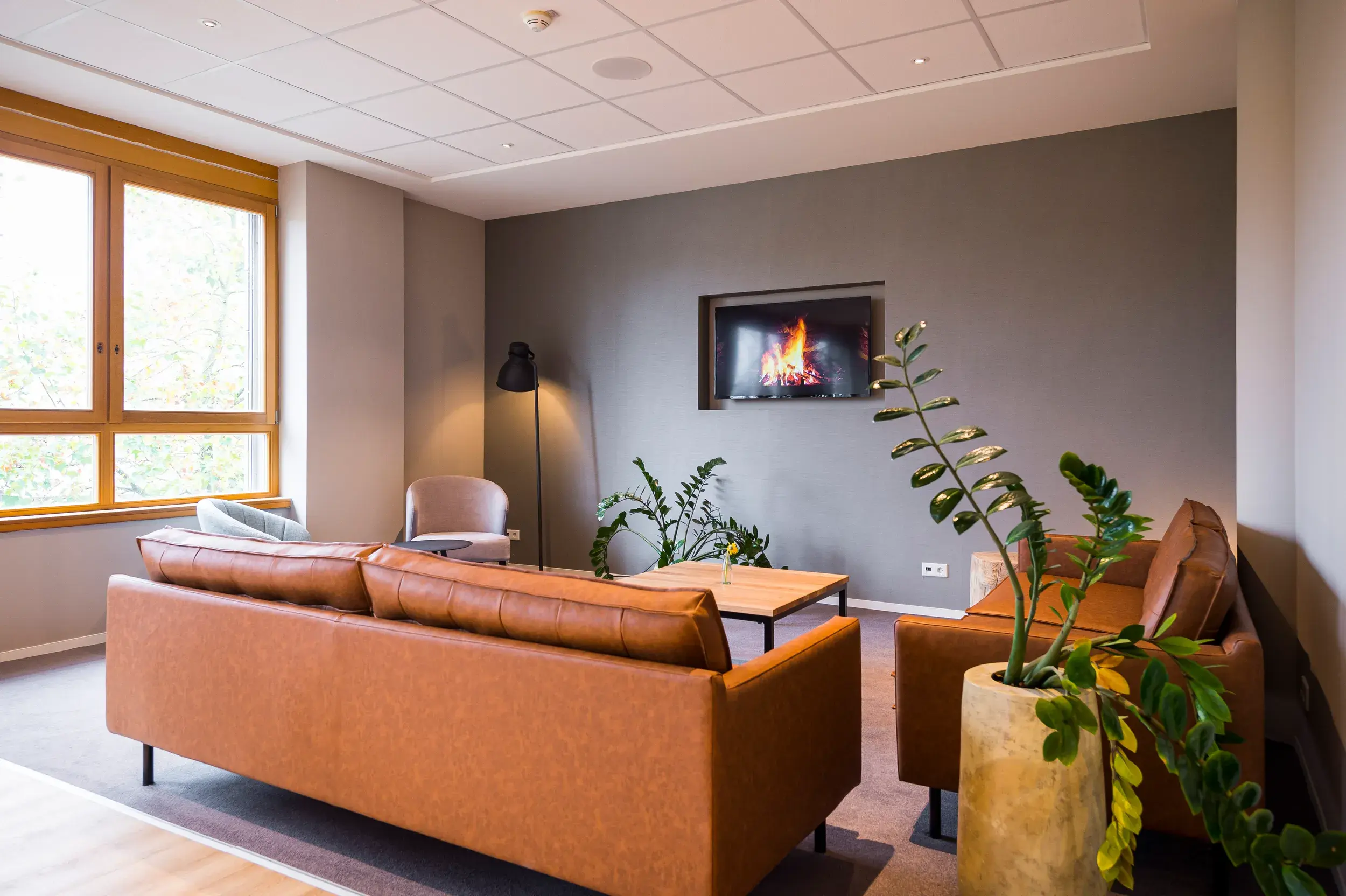 Der Clubroom bei David Lloyd Meridian