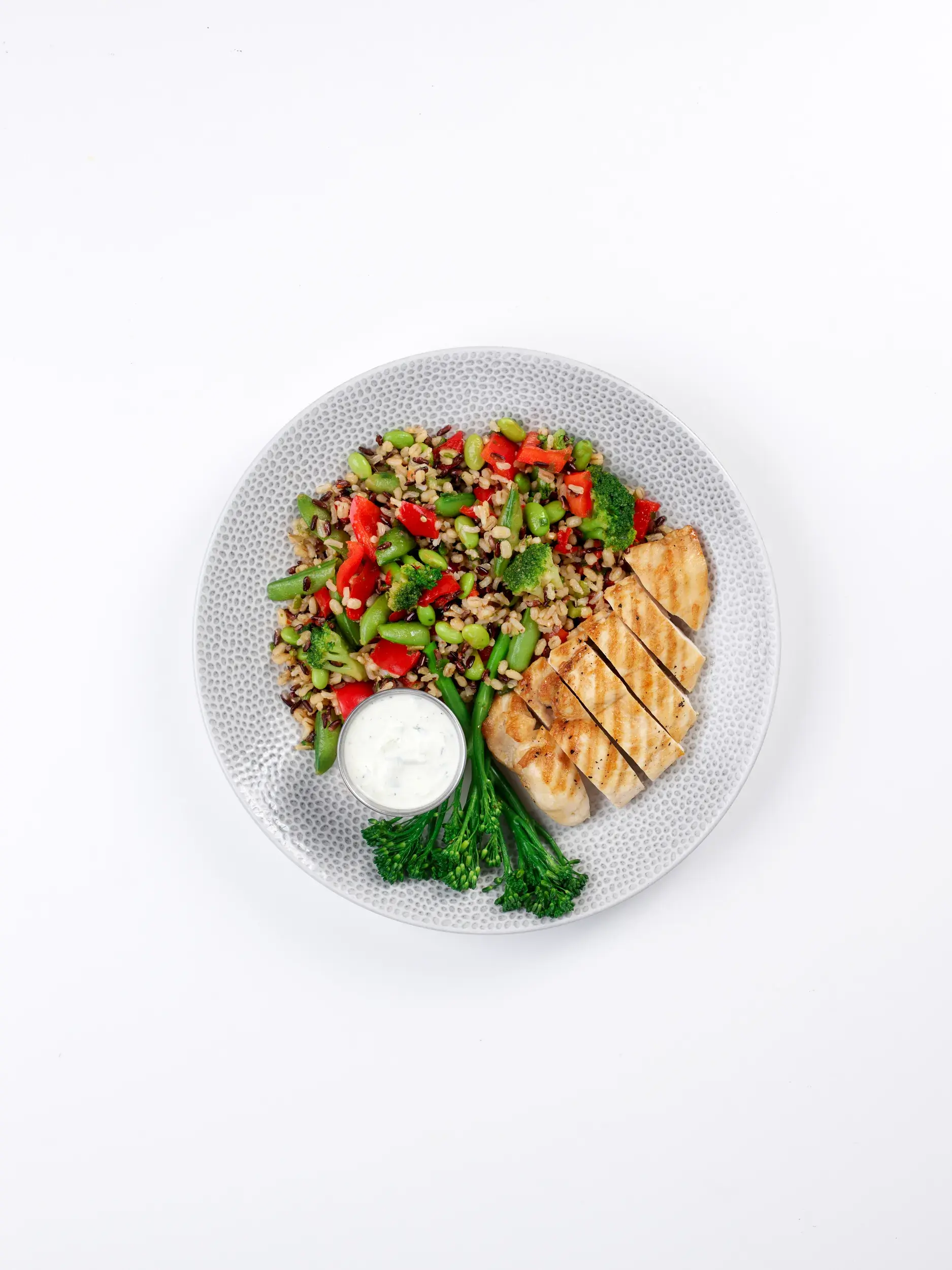 A plate of food from David Lloyd