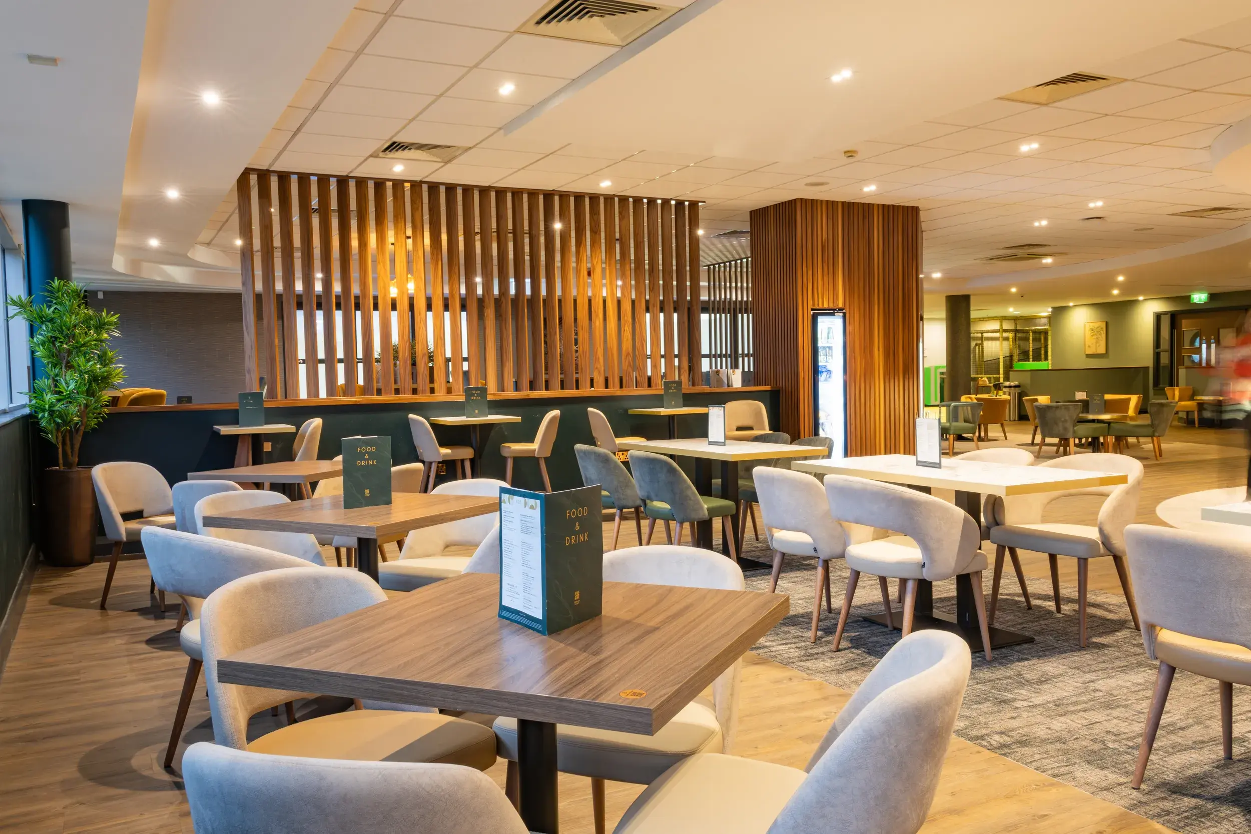 Clubroom desks at David Lloyd Liverpool Speke