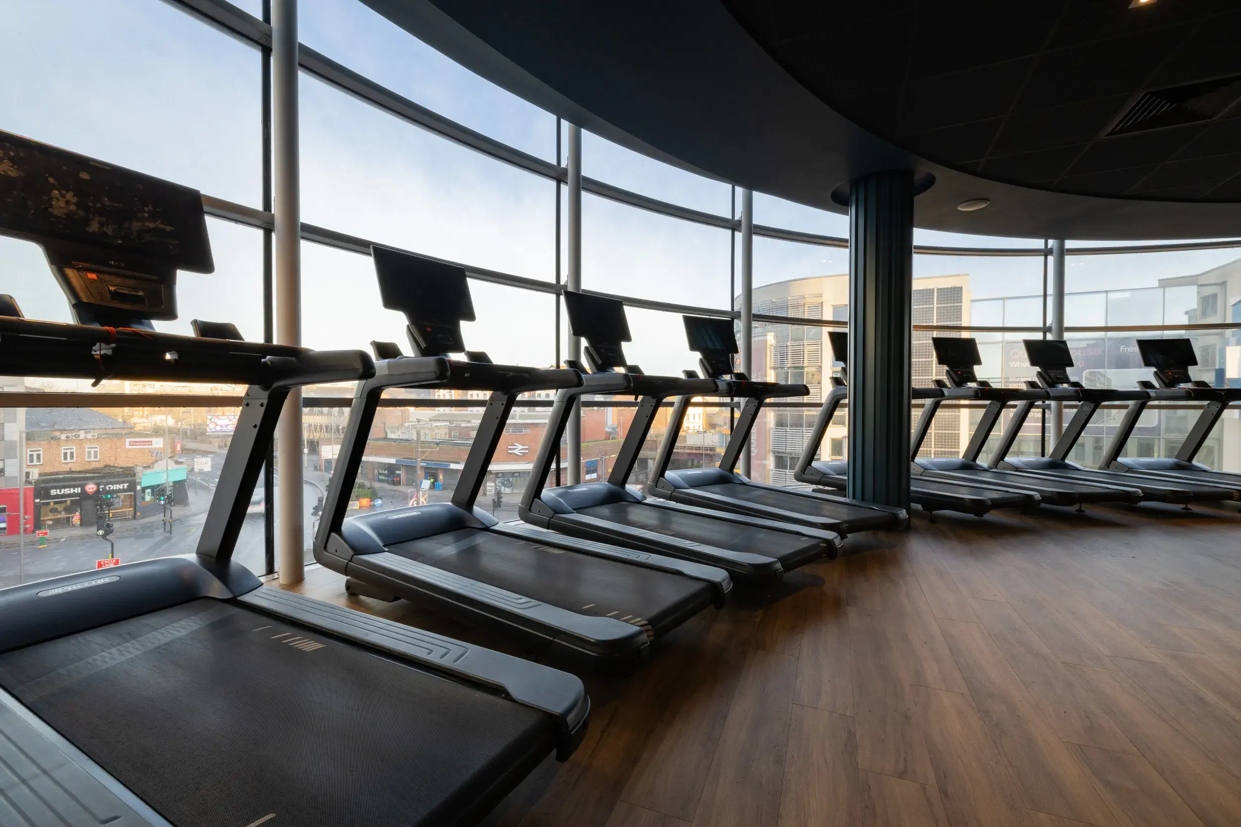 Running machines at David Lloyd Kingston