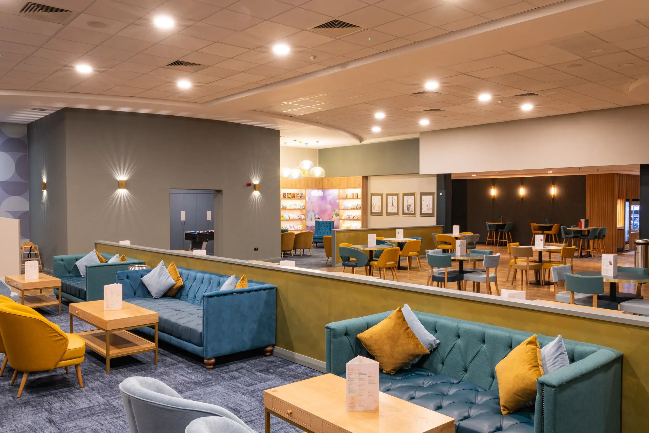 David Lloyd Glasgow West End Clubroom
