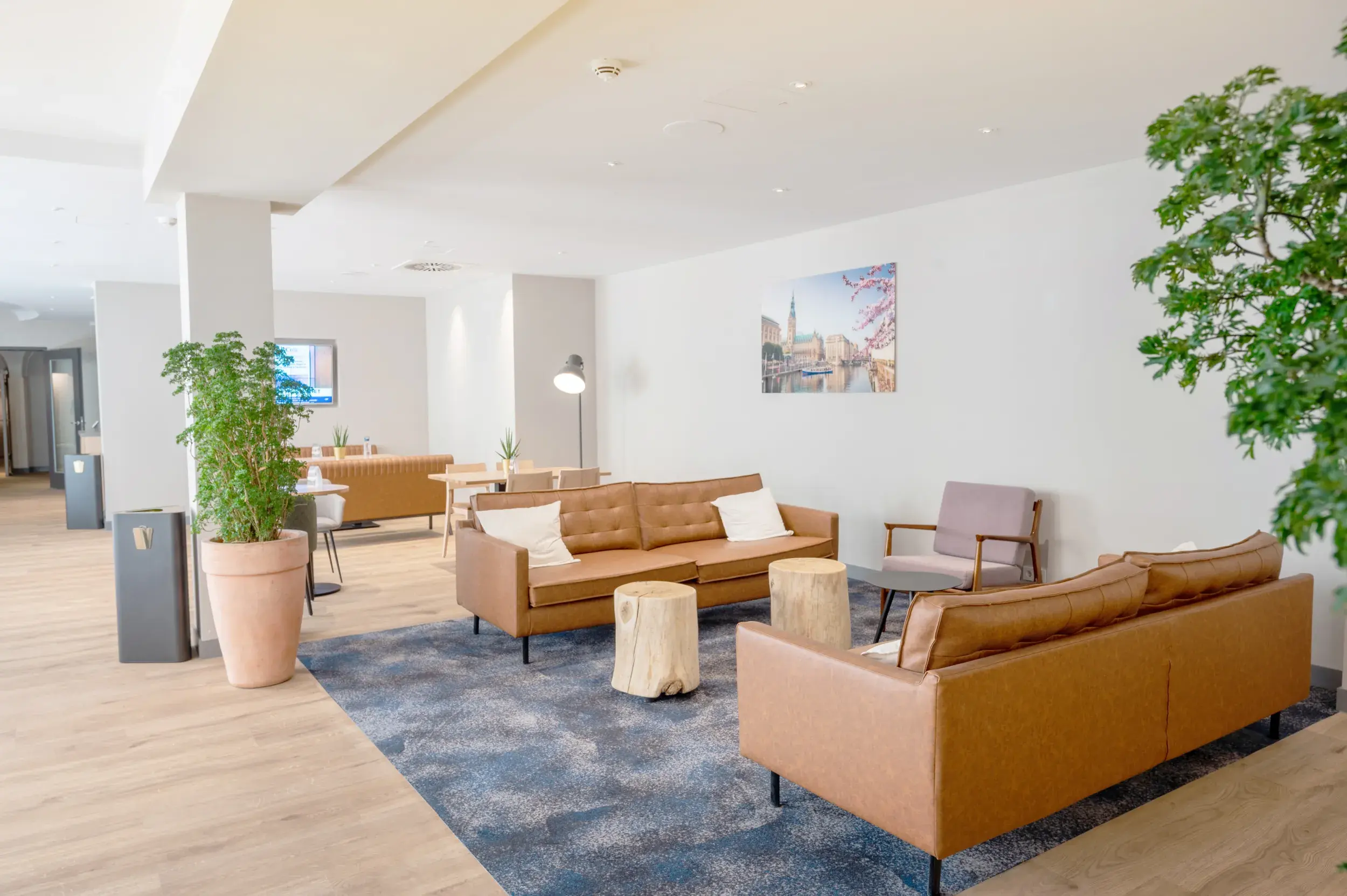 Der Clubroom bei David Lloyd Meridian