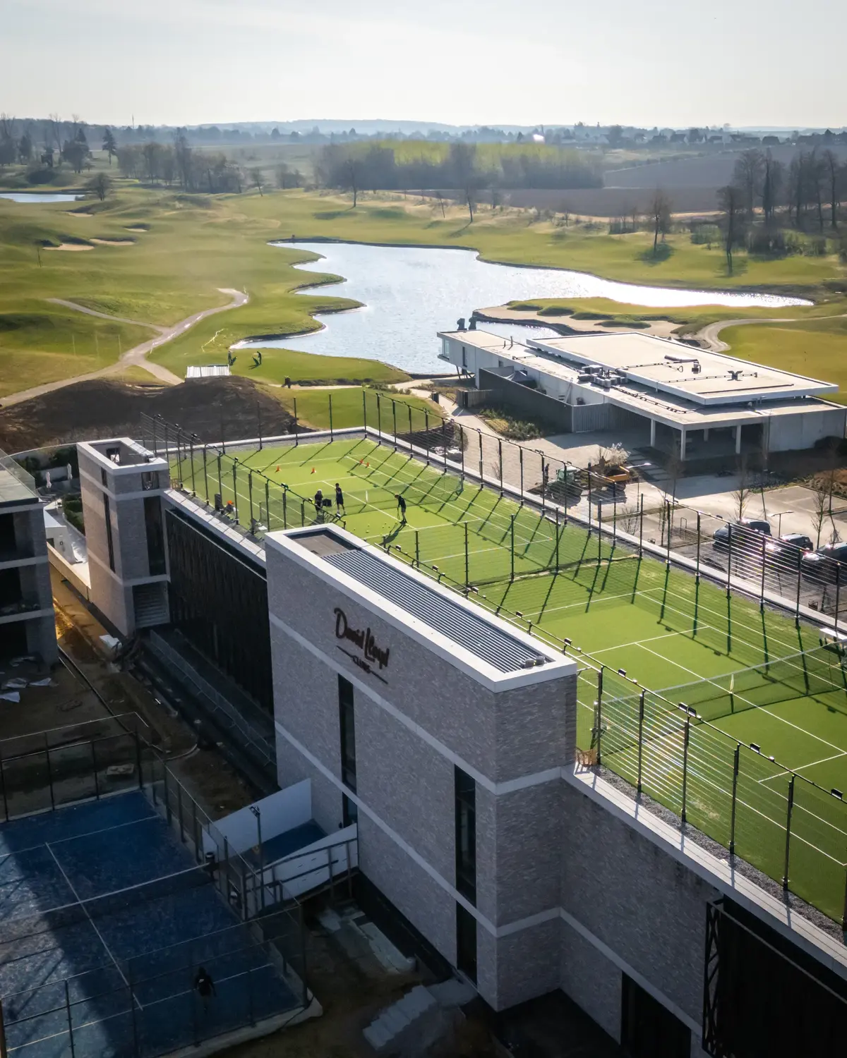 David Lloyd Uccle outdoor pool