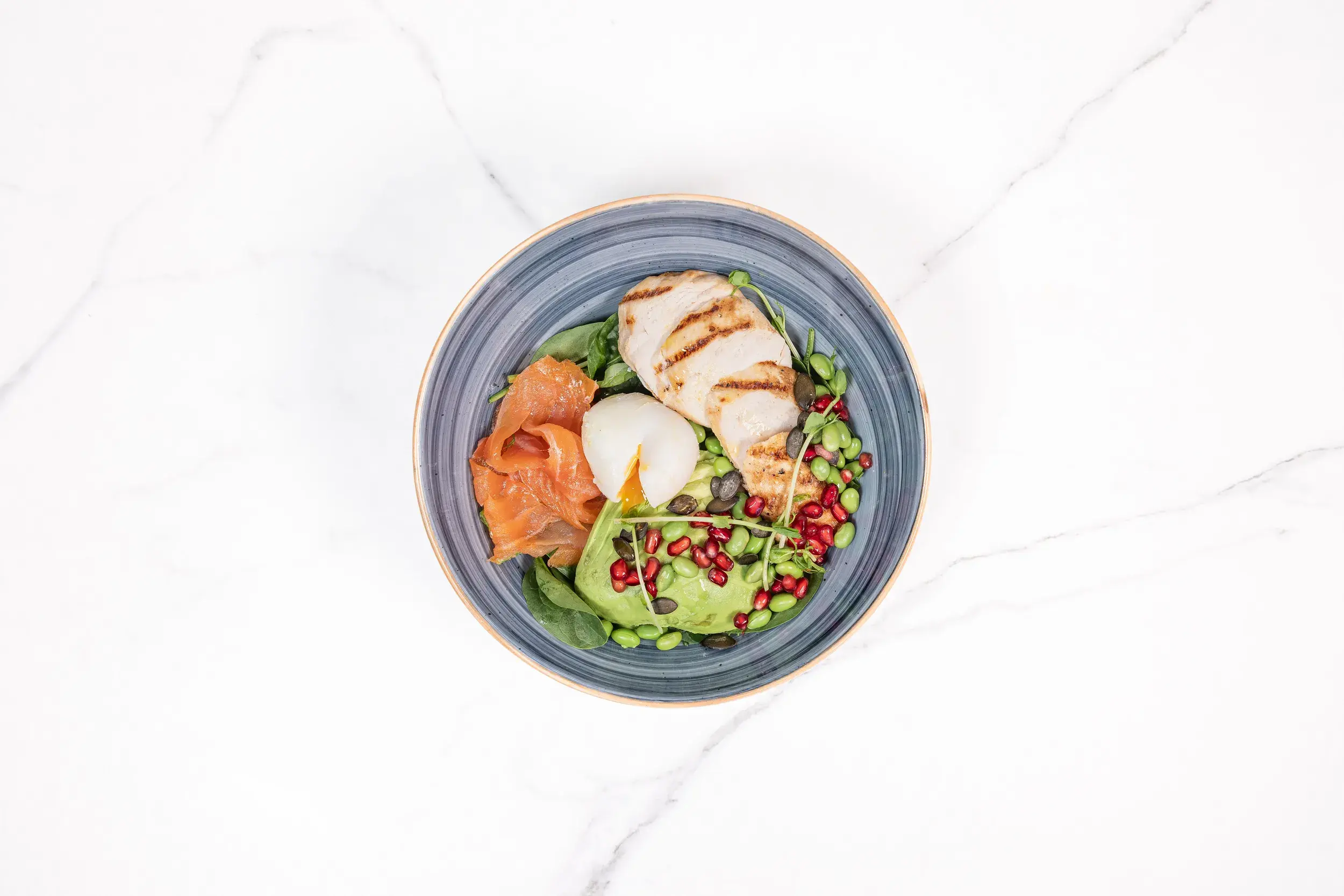 A plate of food from David Lloyd