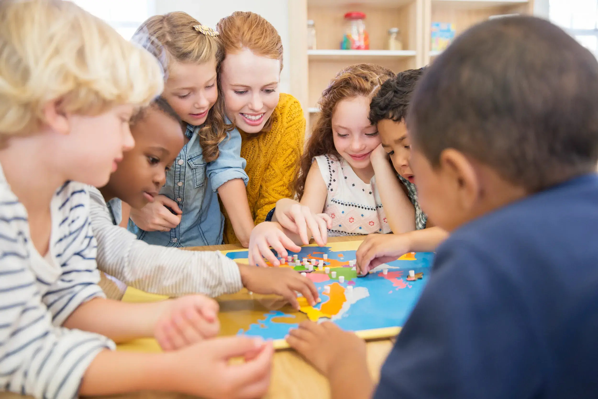 Kids at a DL Kids Club