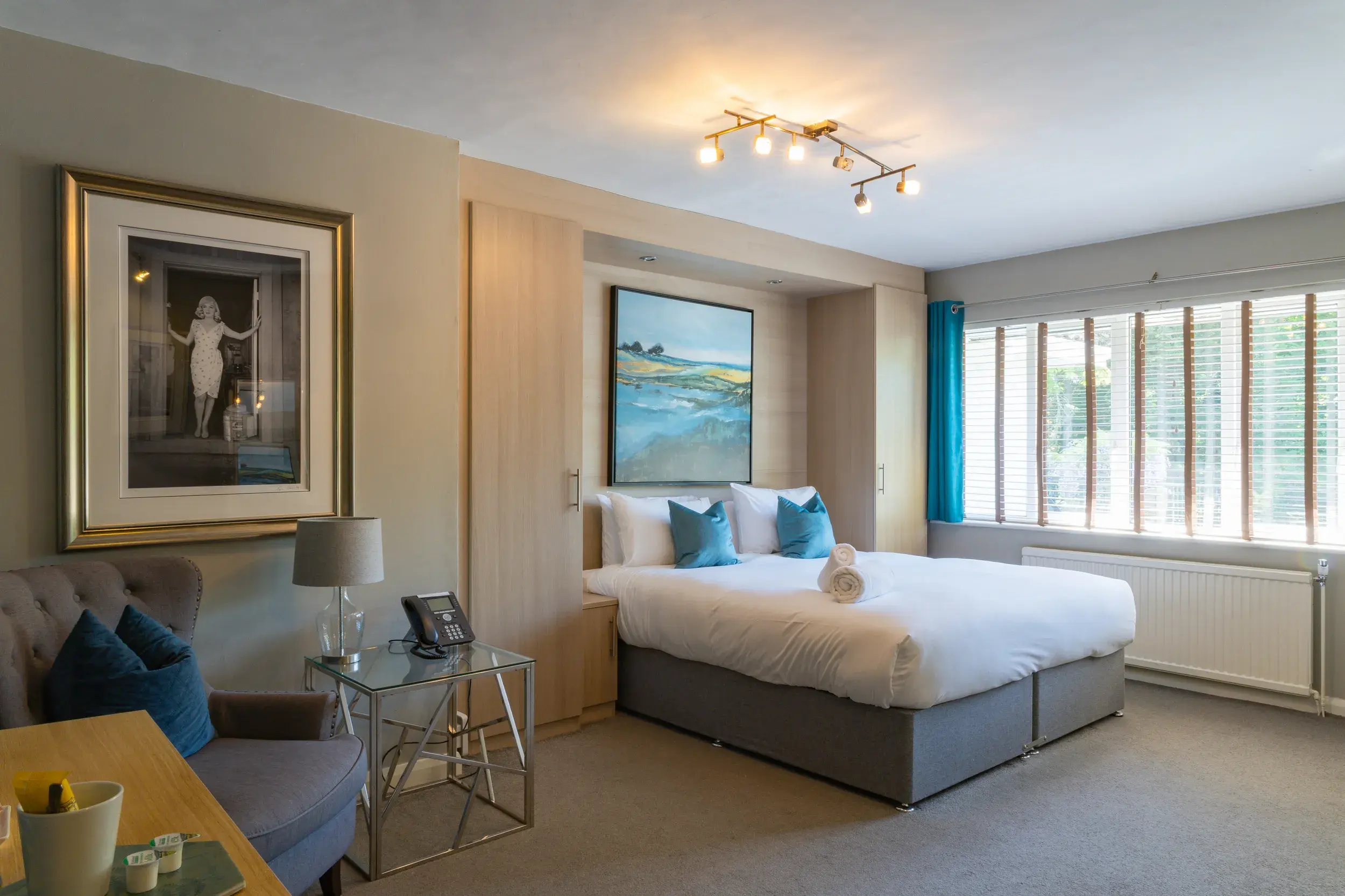 Bedroom at David Lloyd Wickwoods