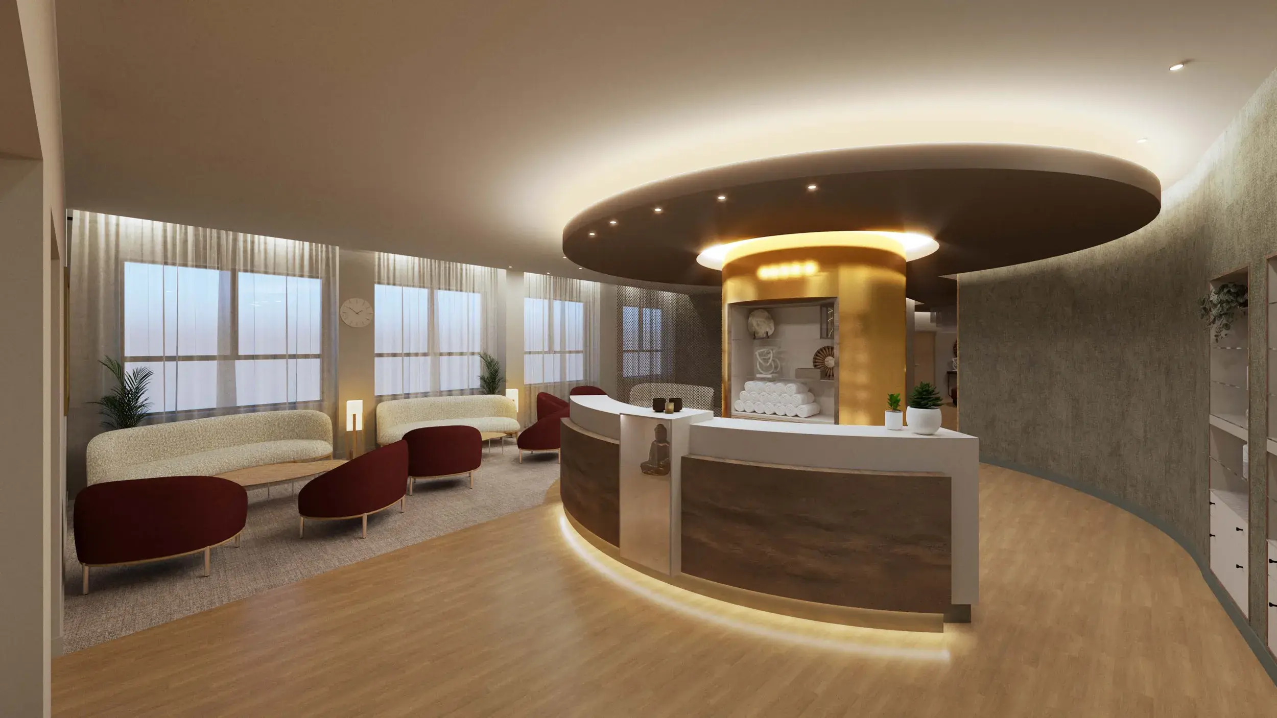 Modernisierter Face & Body Bereich