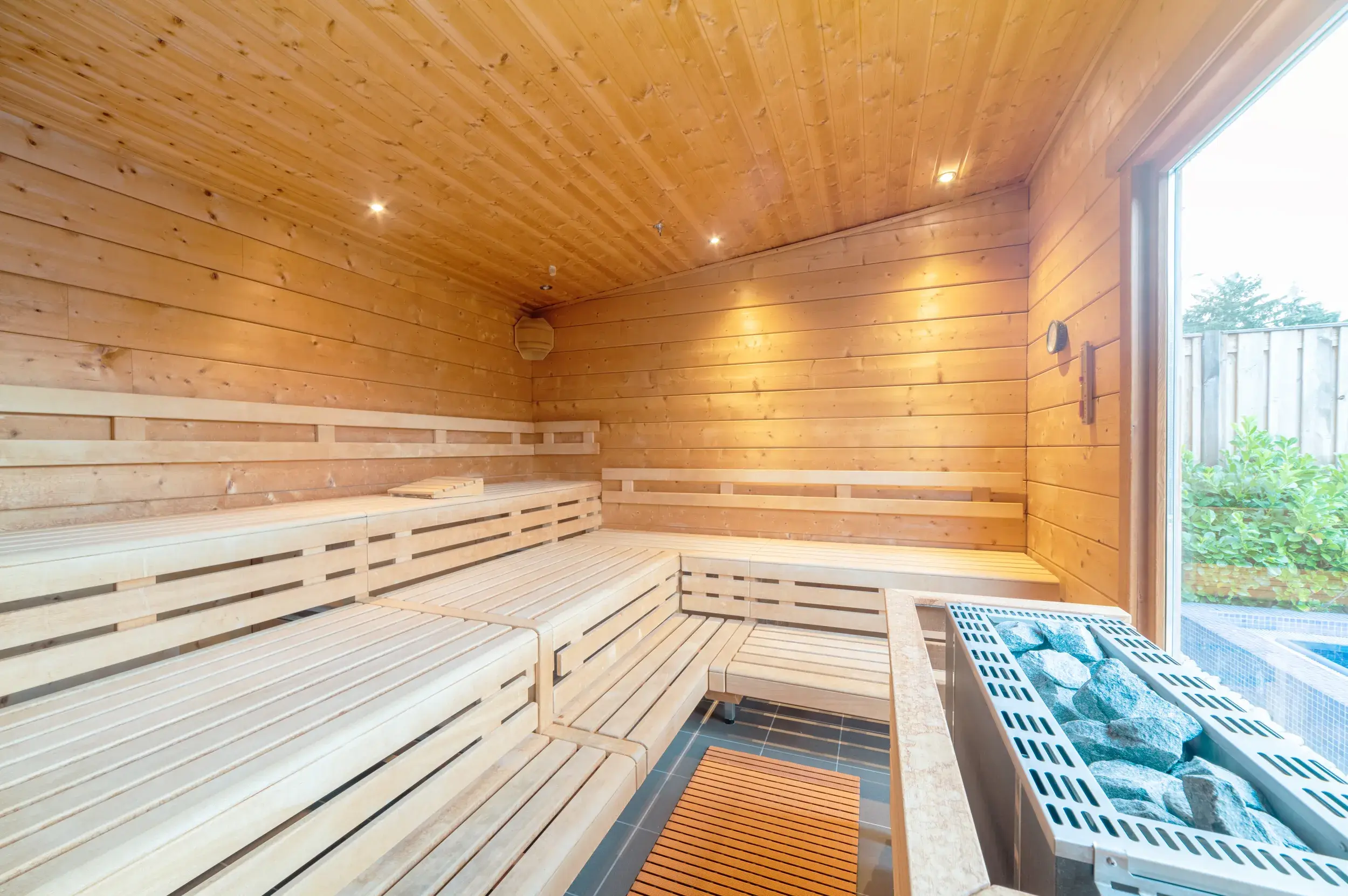 Outdoor sauna in Bad Homburg