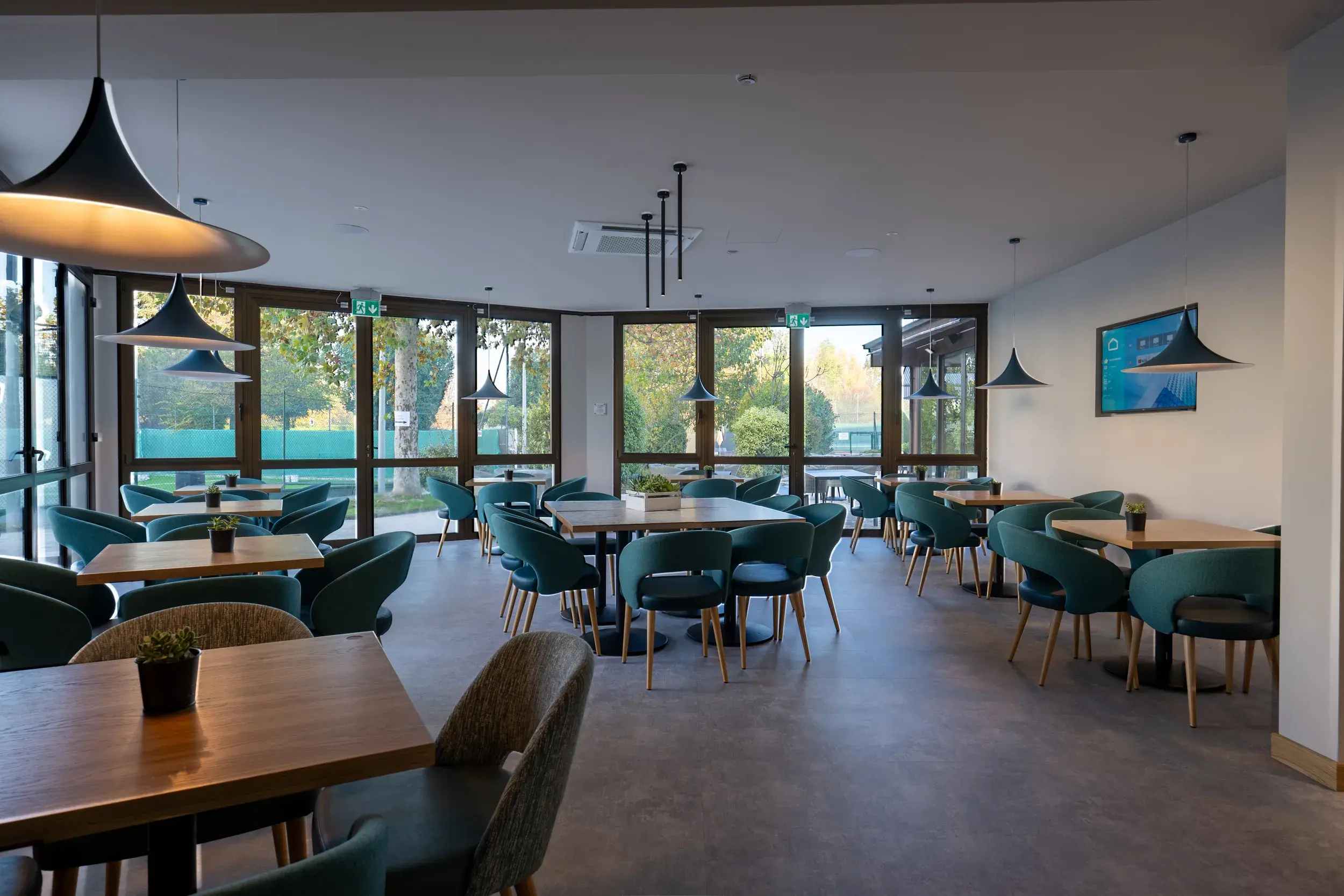 David Lloyd Modena Clubroom