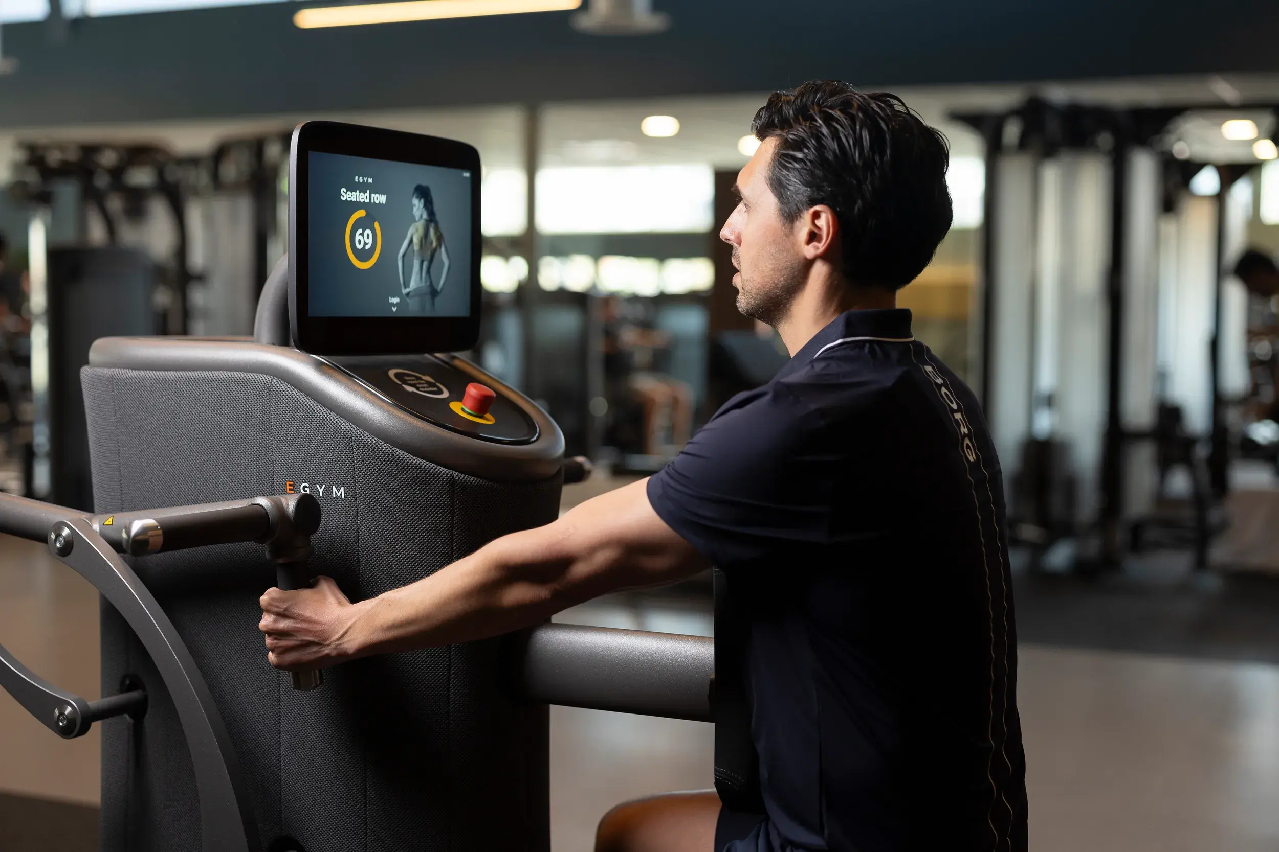 Two people using the intuitive strength circuit