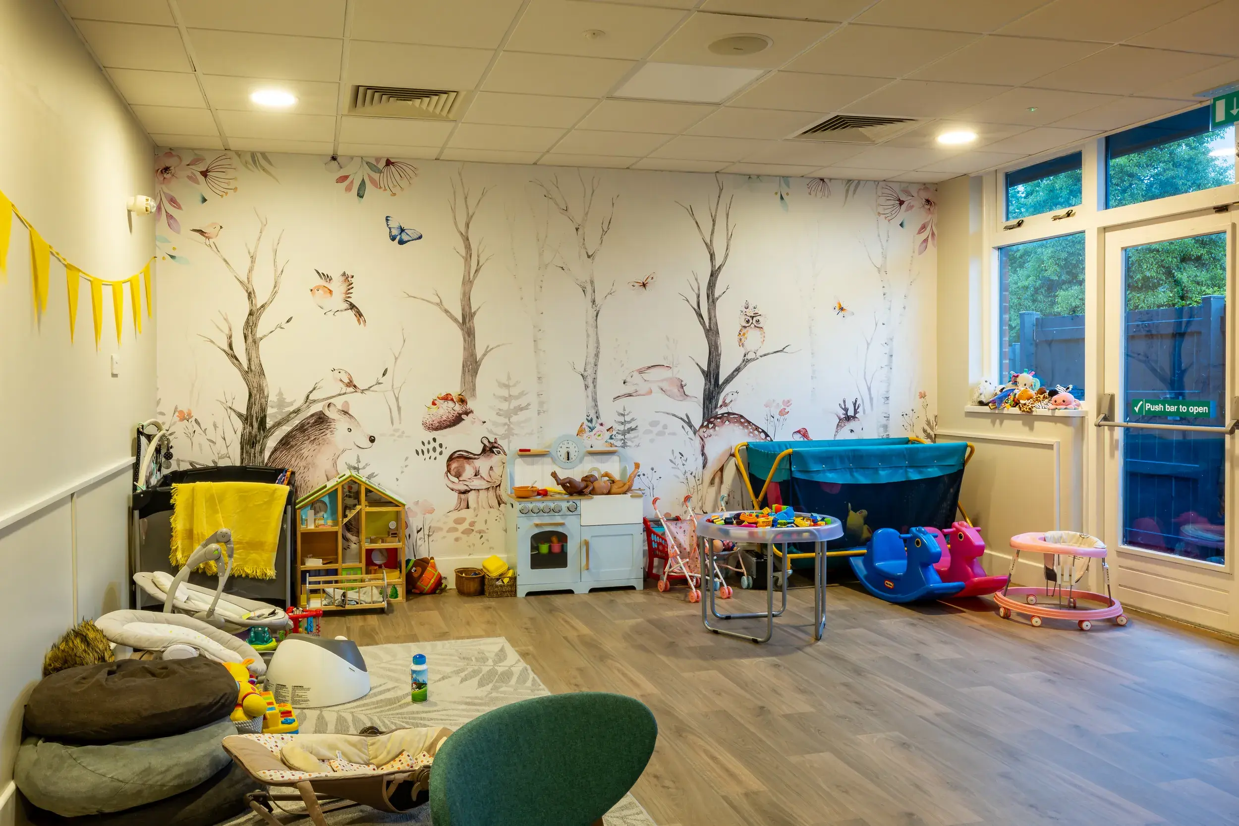 The creche at David Lloyd Manchester Trafford City