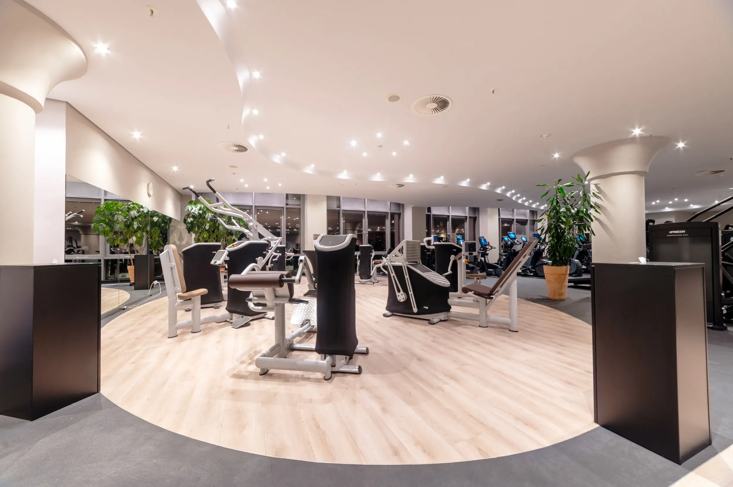 Equipment in David Lloyd Meridian Berlin Spandau's gym