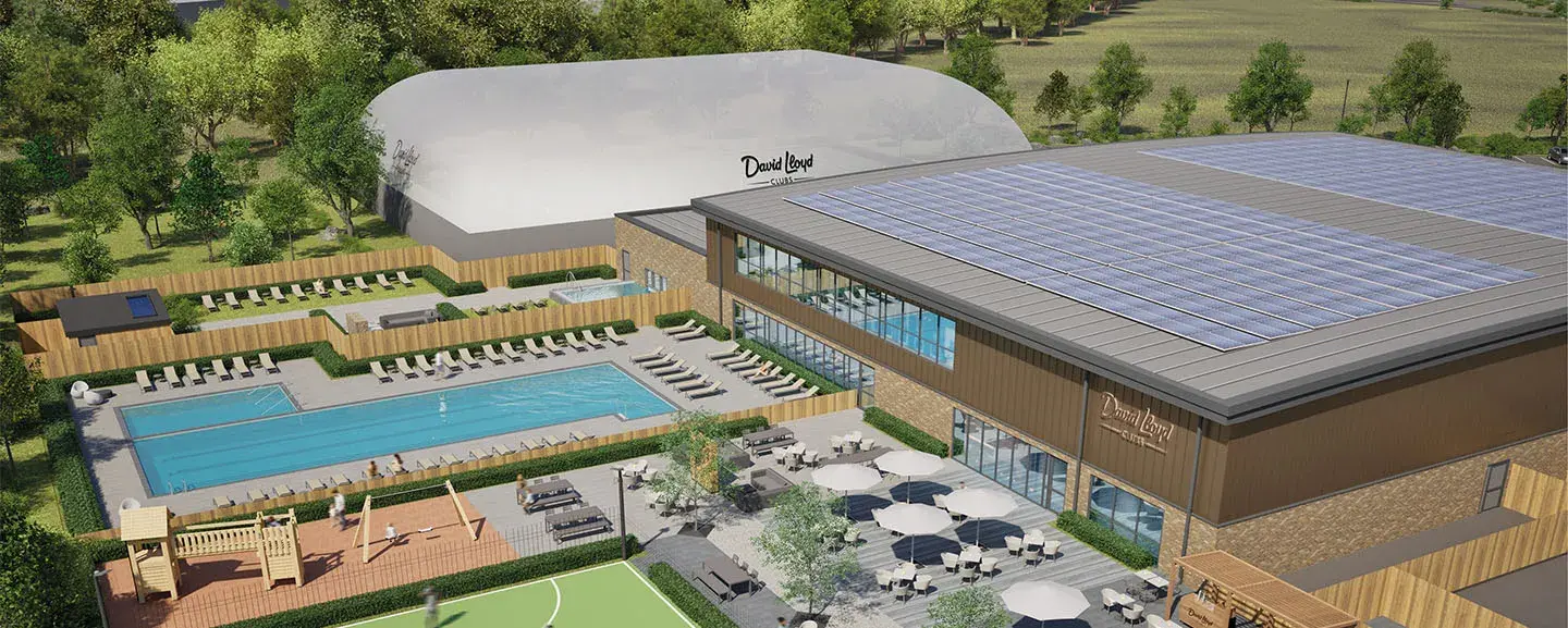 An artists impression of David Lloyd St Neots