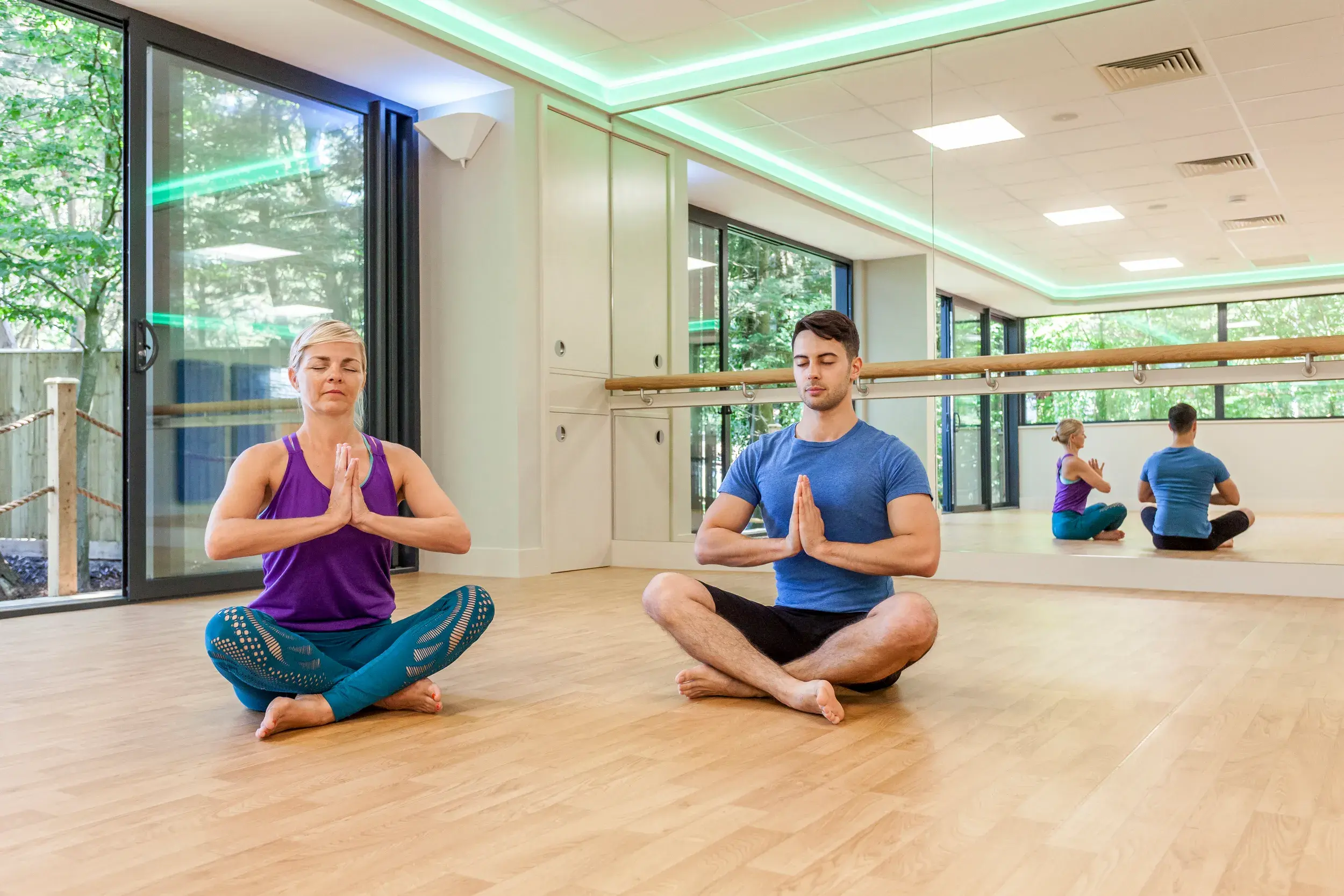 Meditation class