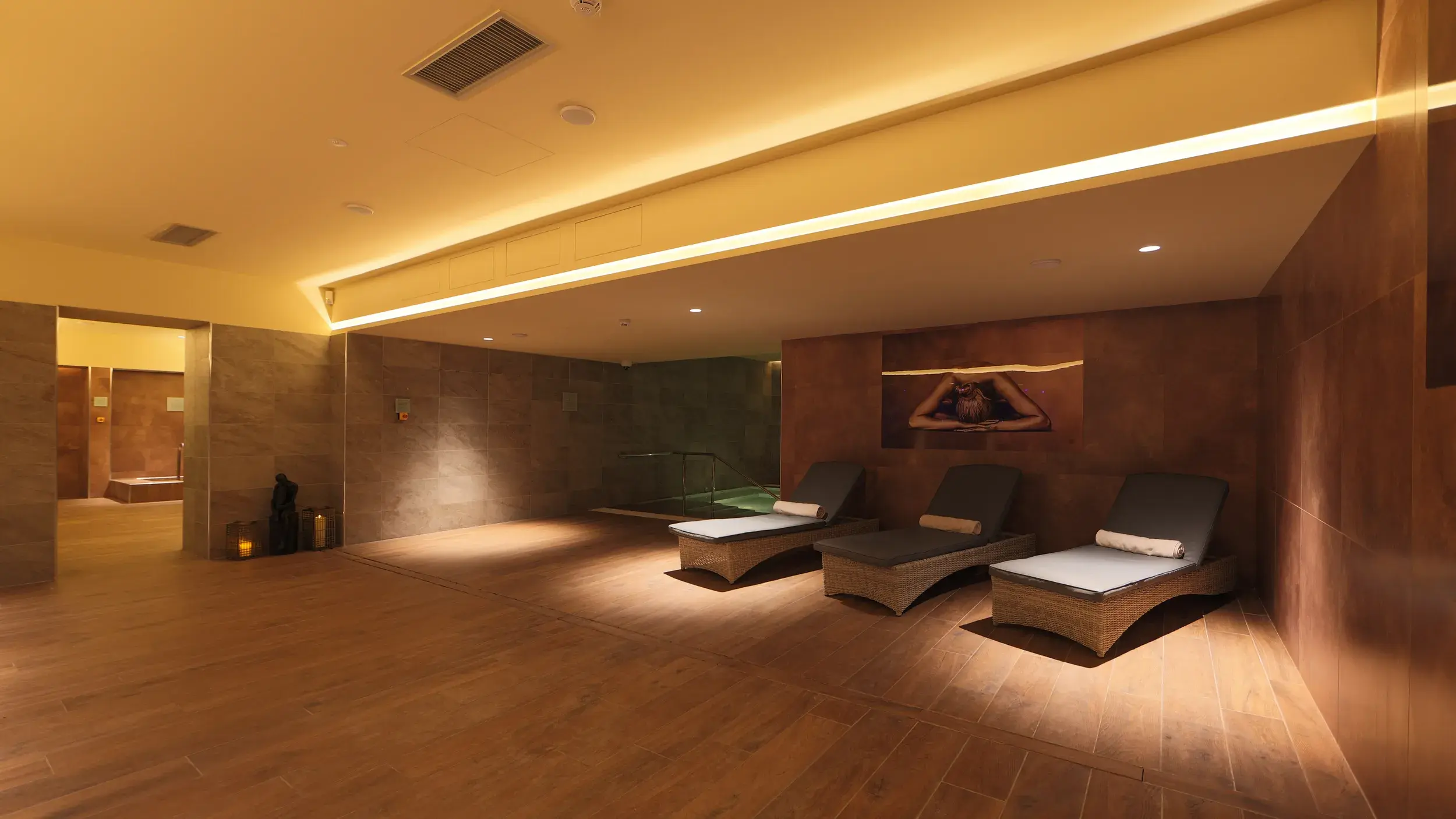 Himalayan salt sauna