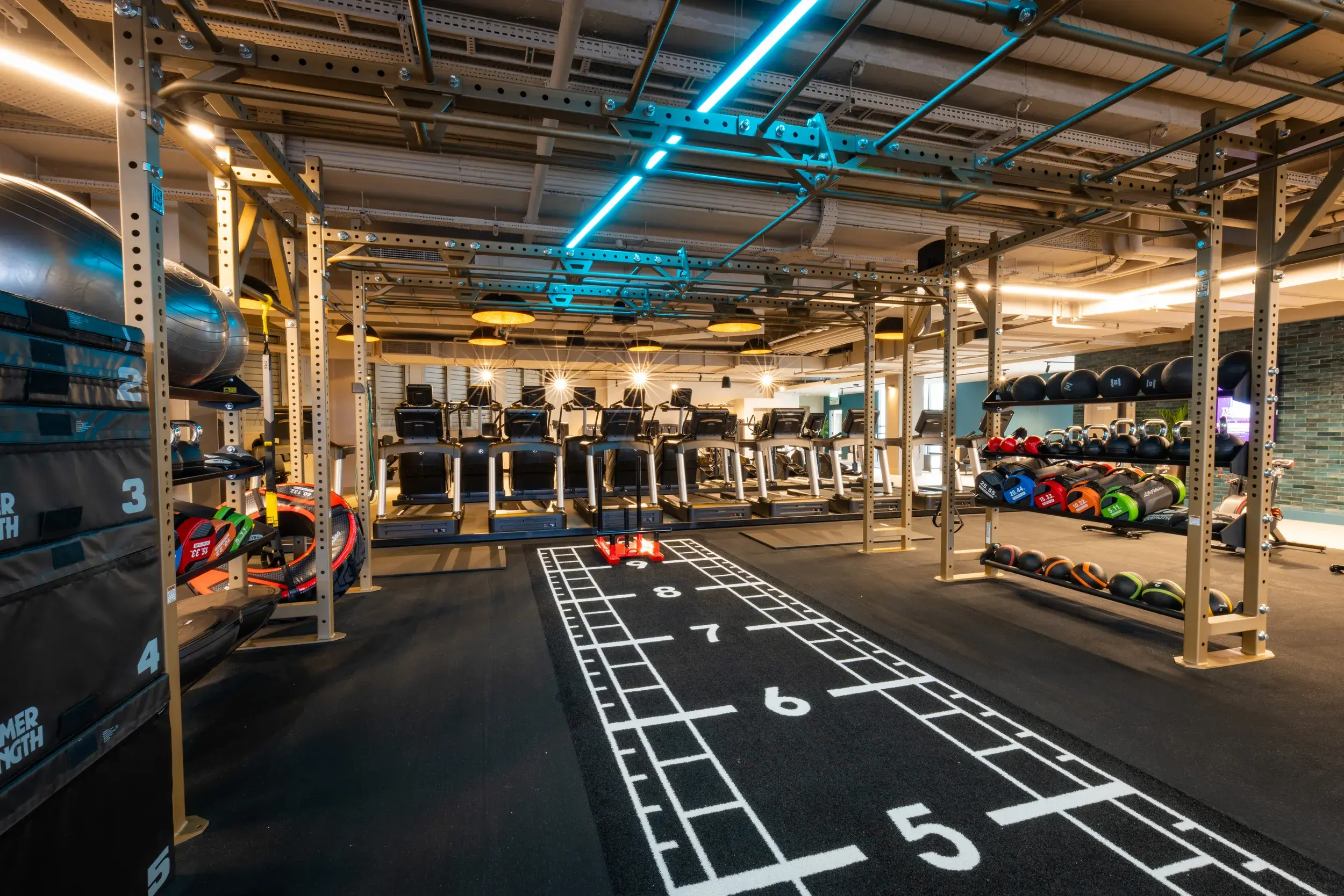 The gym at Fulham