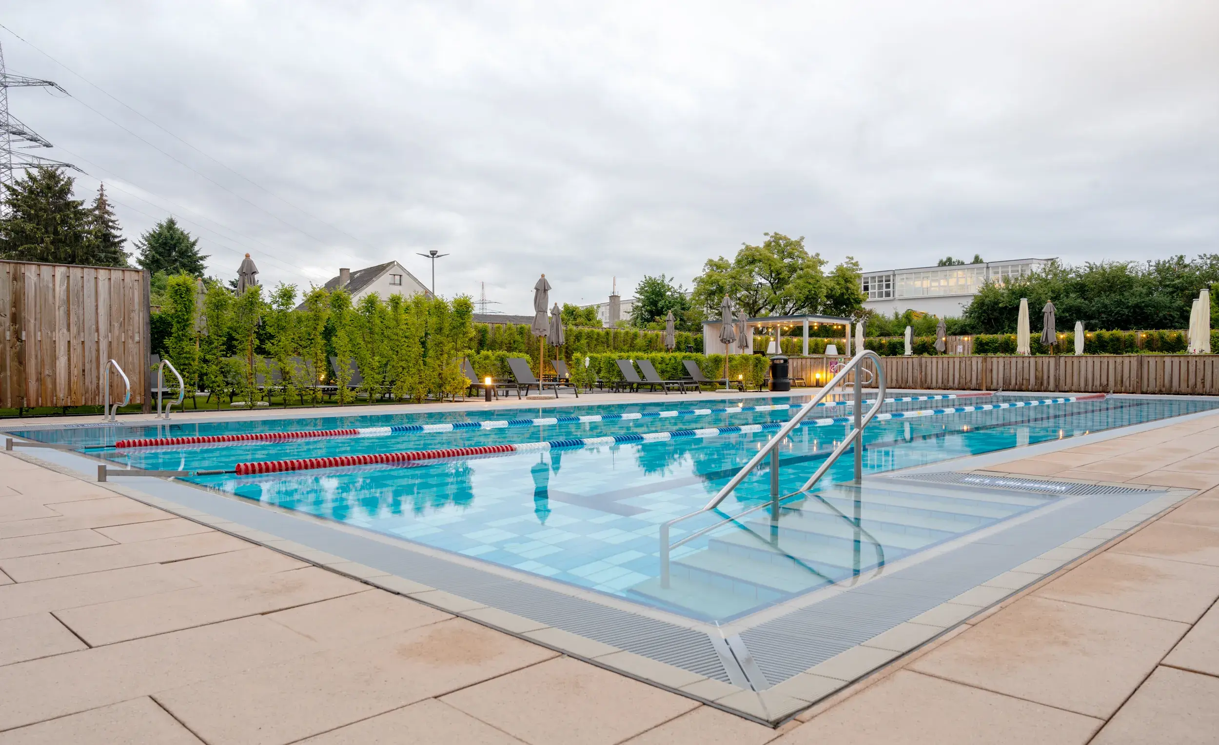 Our outdoor pool