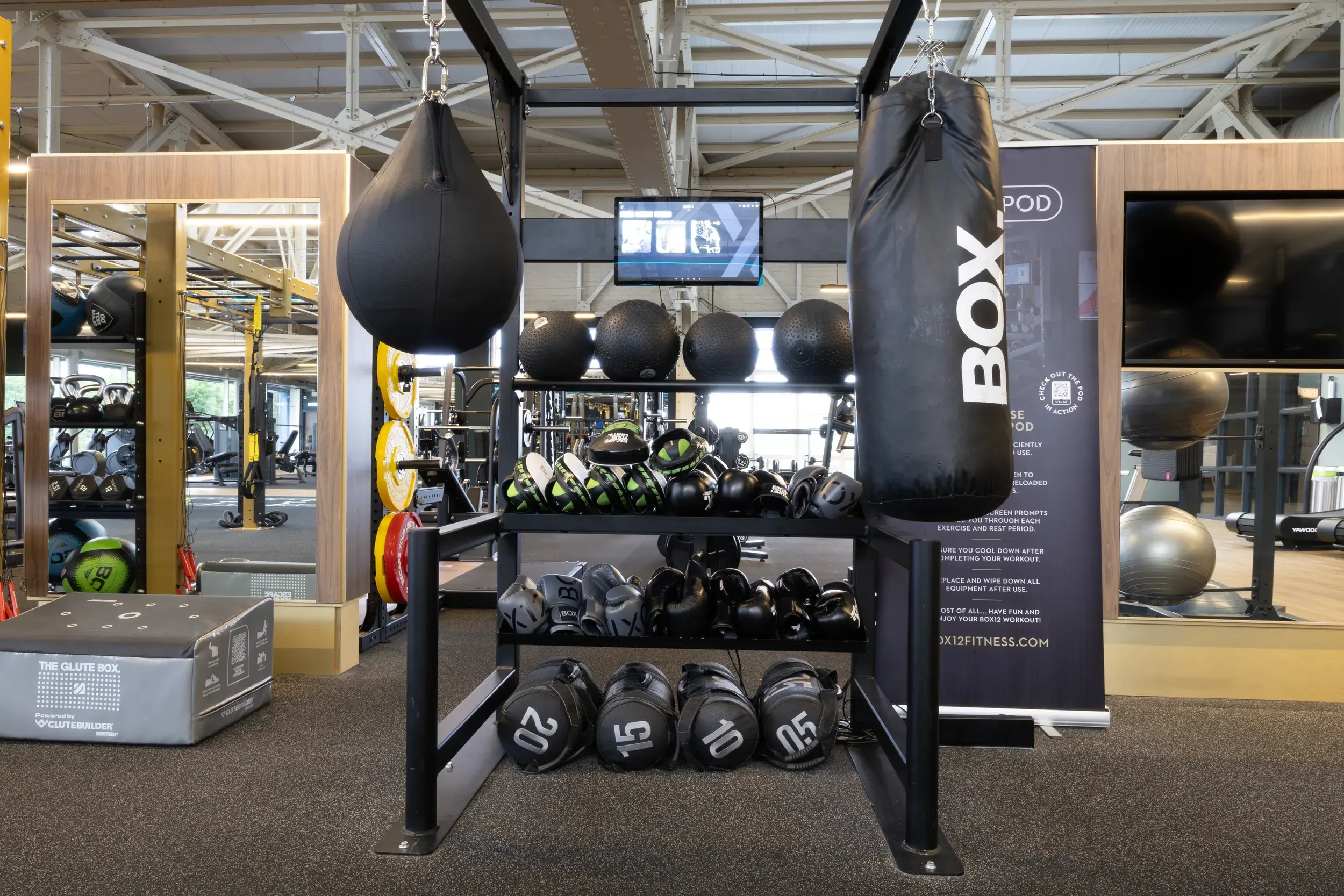 The gym at David Lloyd Liverpool Speke
