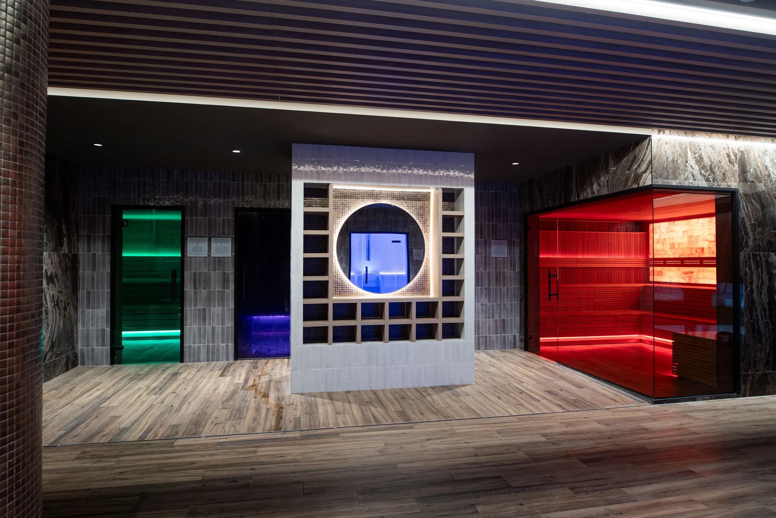 Himalayan salt sauna