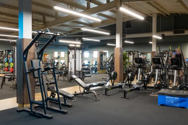 The gym at David Lloyd Shrewsbury