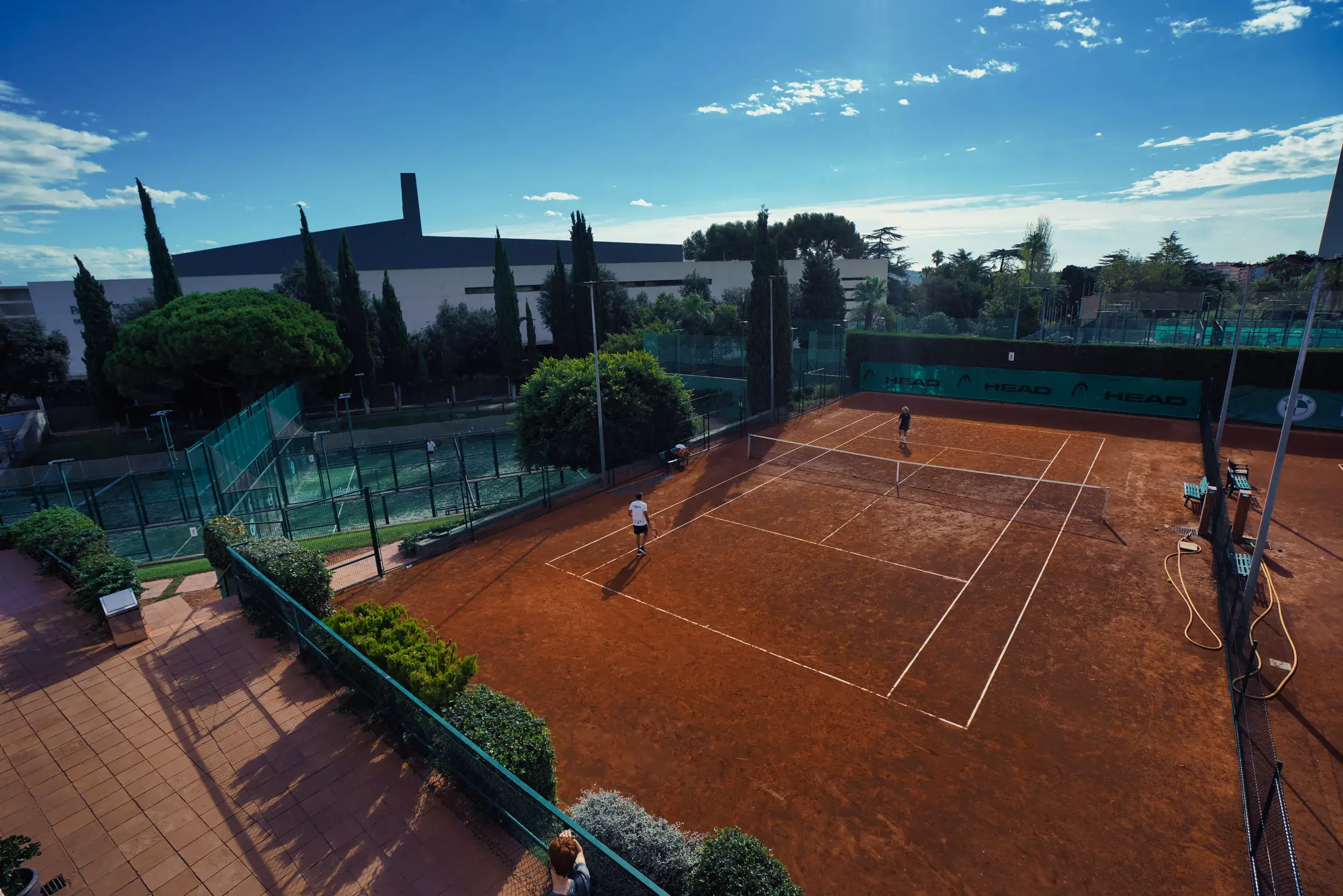 indoor tennis courts
