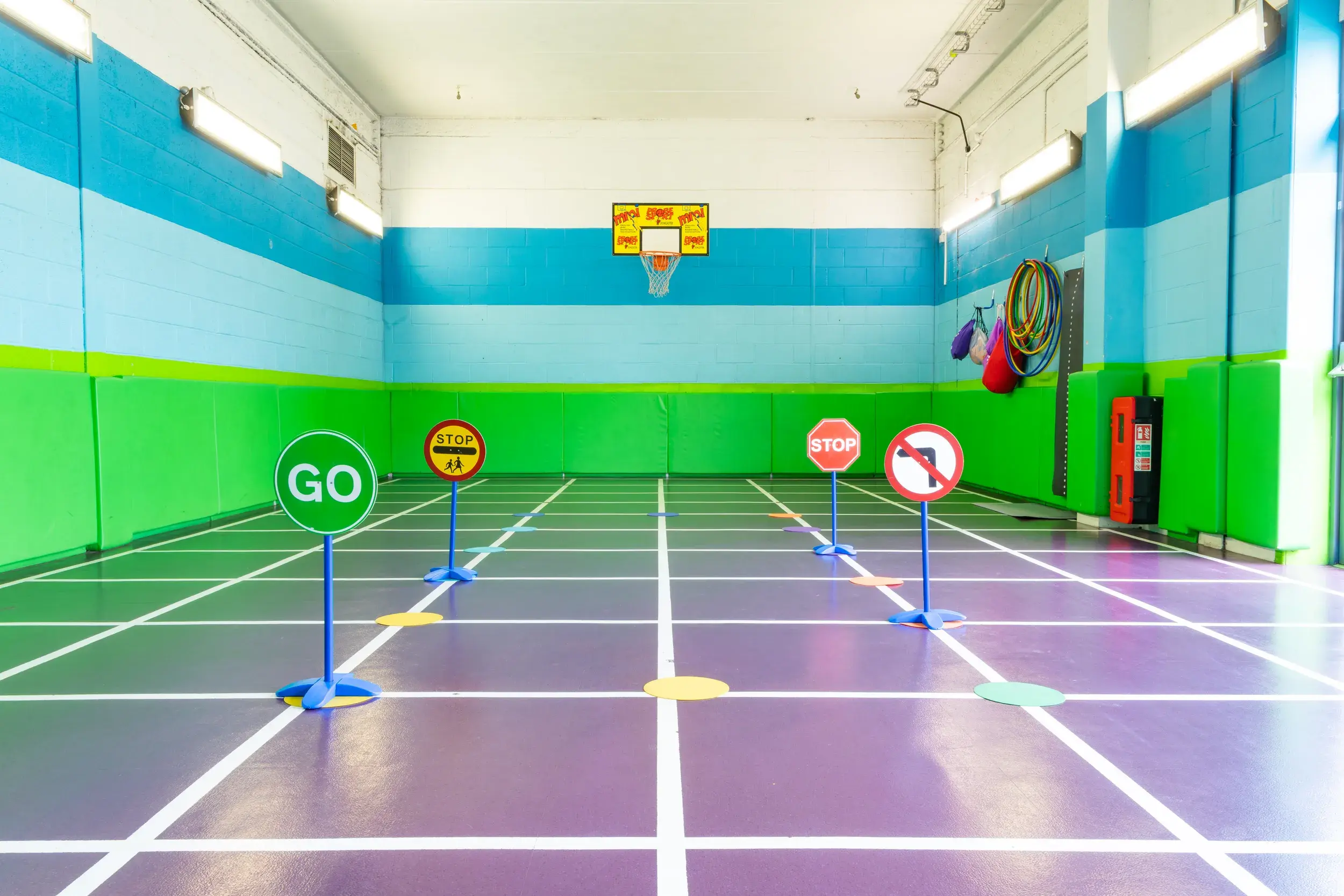 DL Kids sports hall at David Lloyd Lichfield