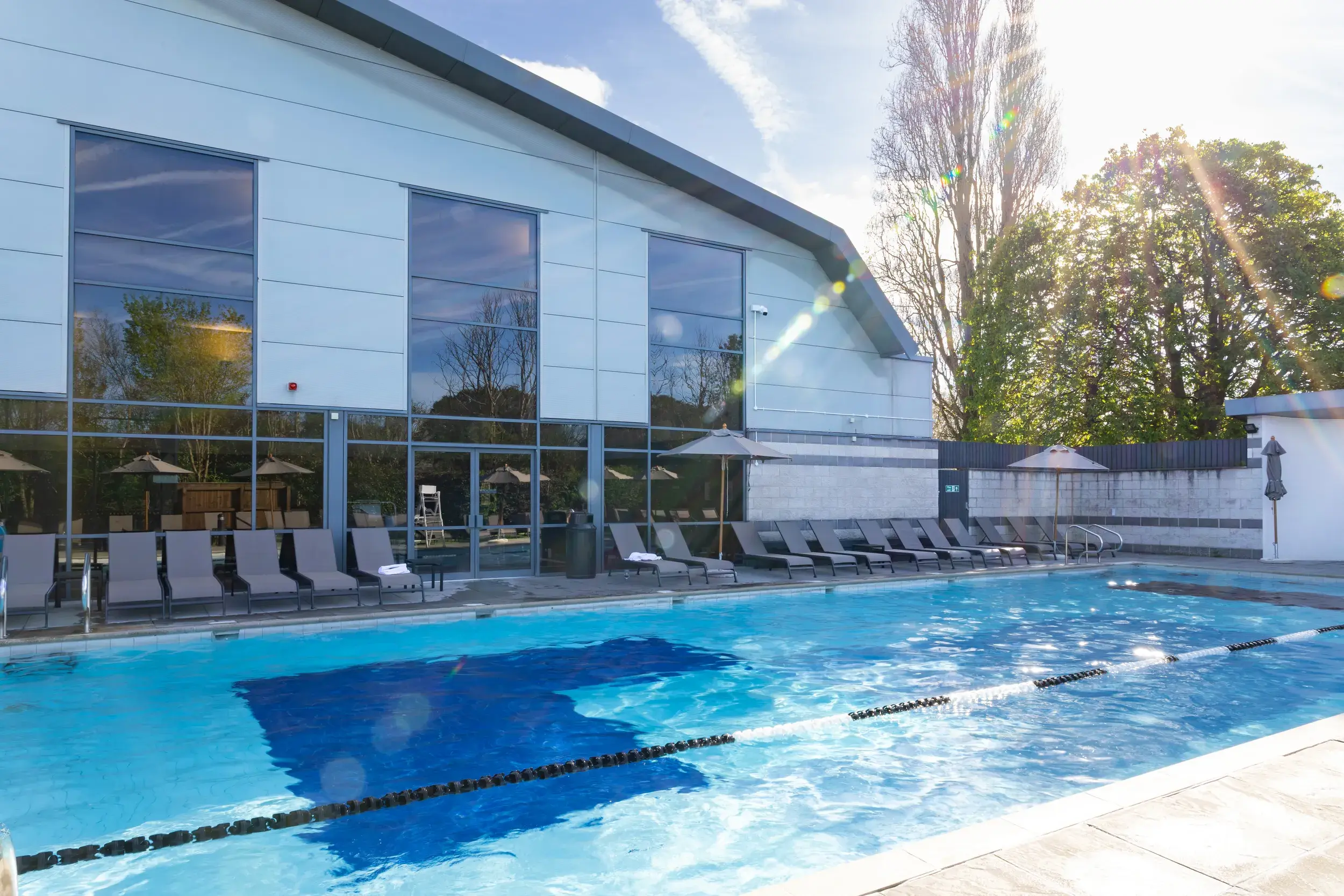 Outdoor swimming pool