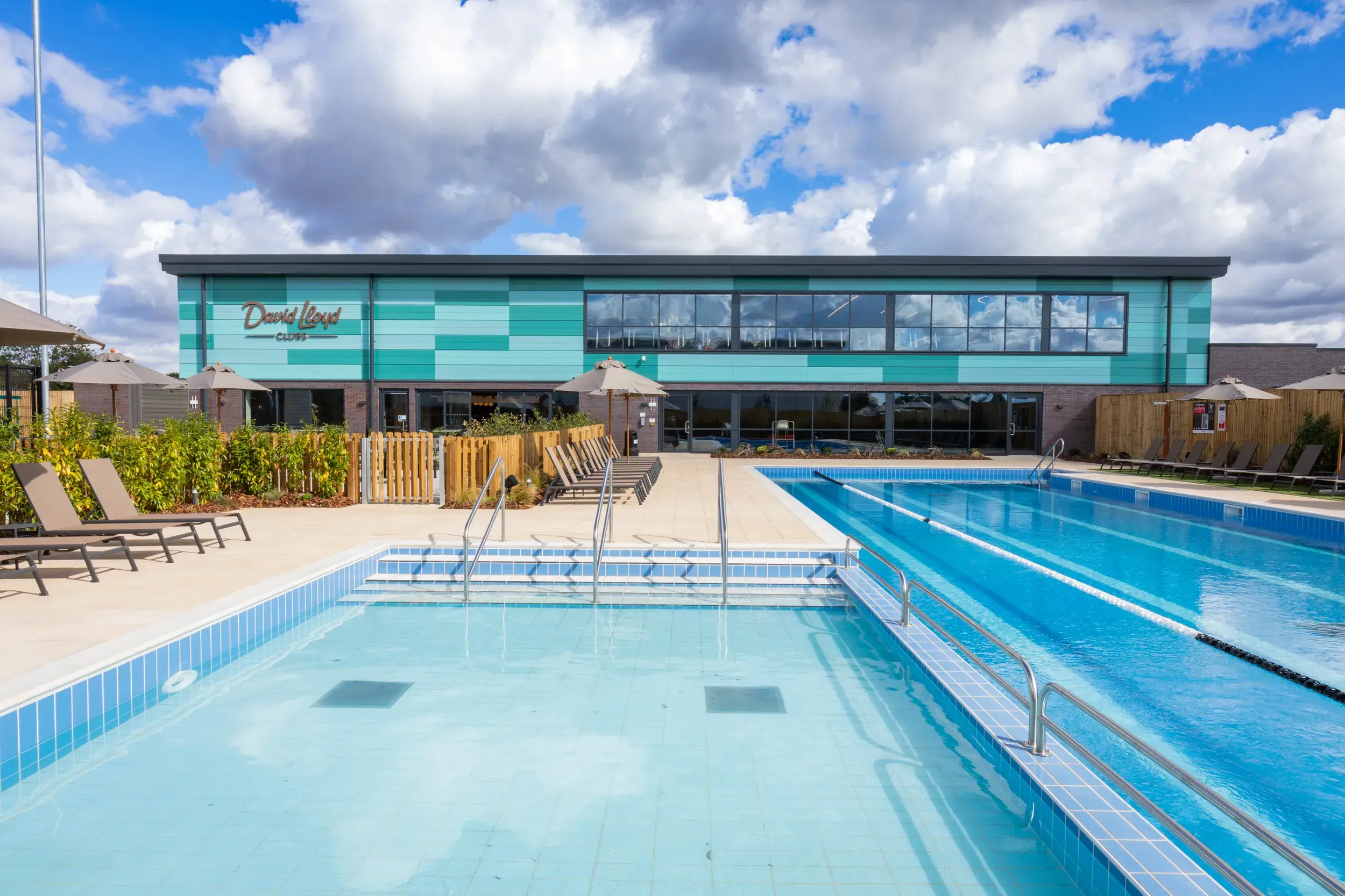 Outdoor swimming pool