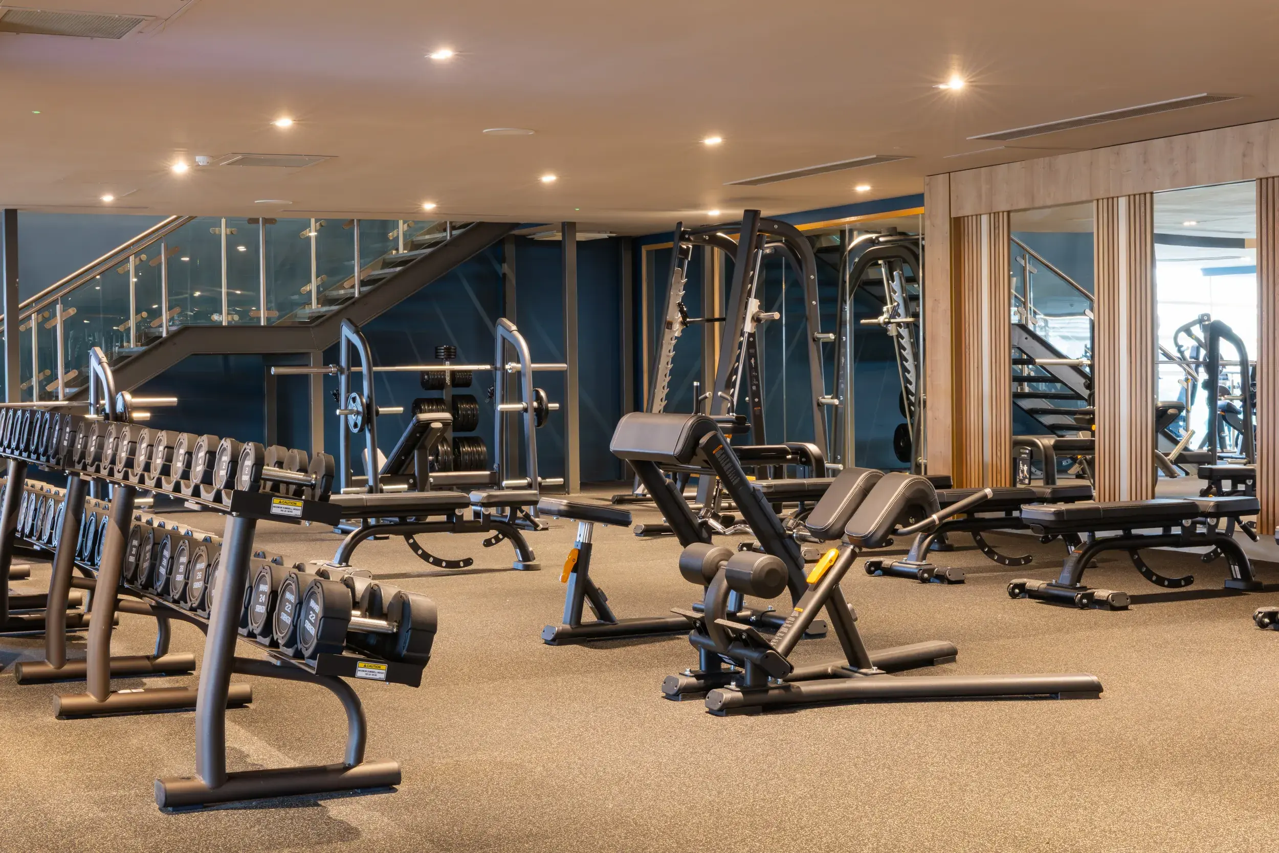 The gym at Notting Hill