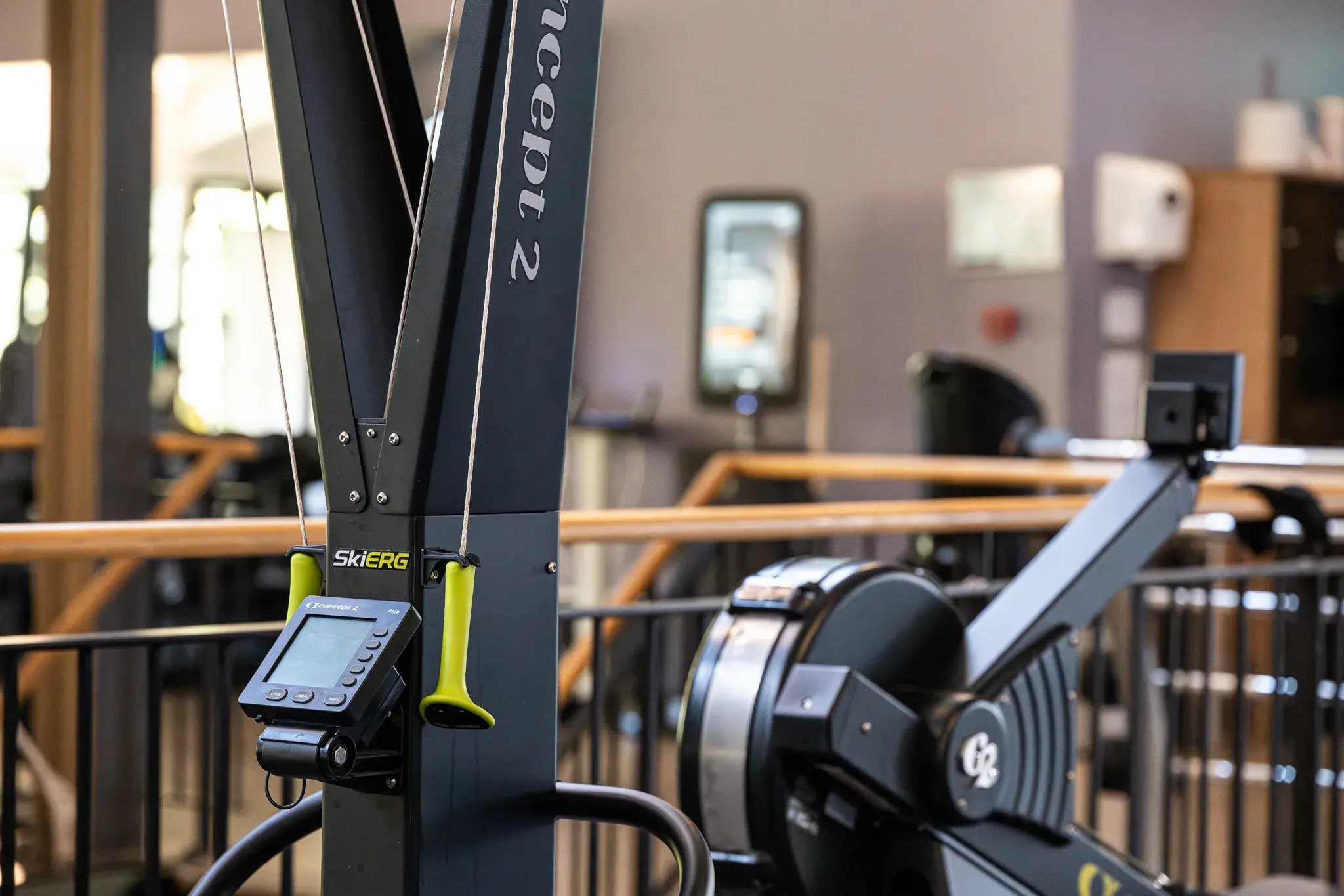 Equipment in the gym