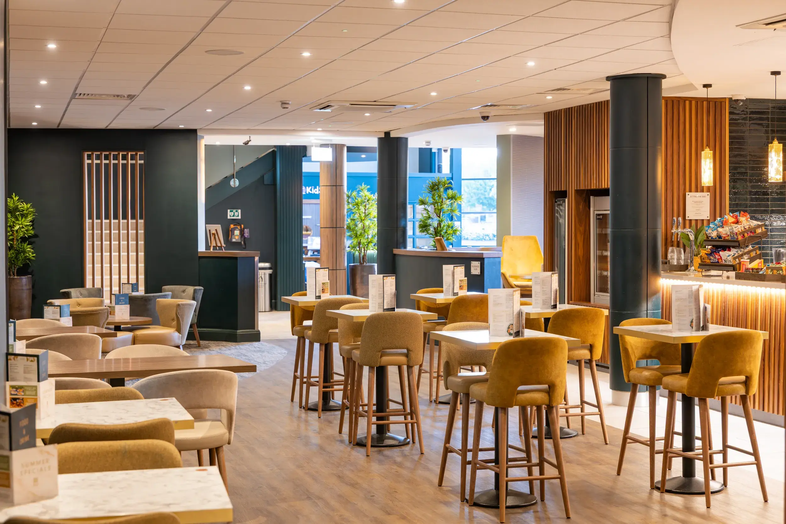 Clubroom at David Lloyd Lichfield