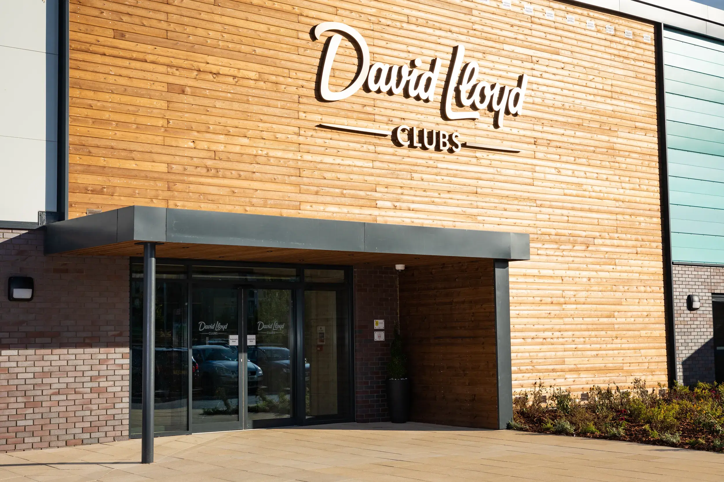 The outside of a David Lloyd club