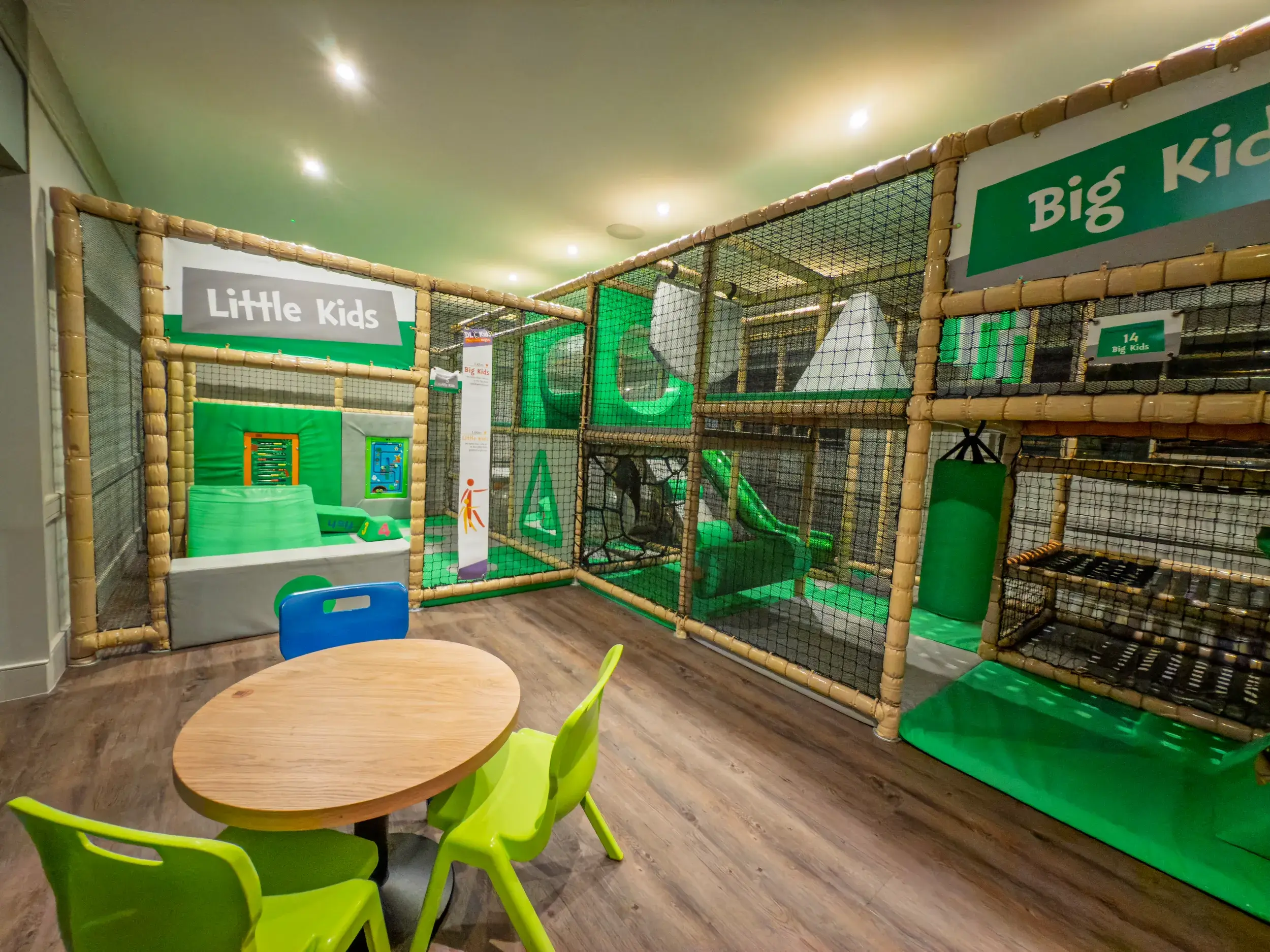 Indoor playframe for kids